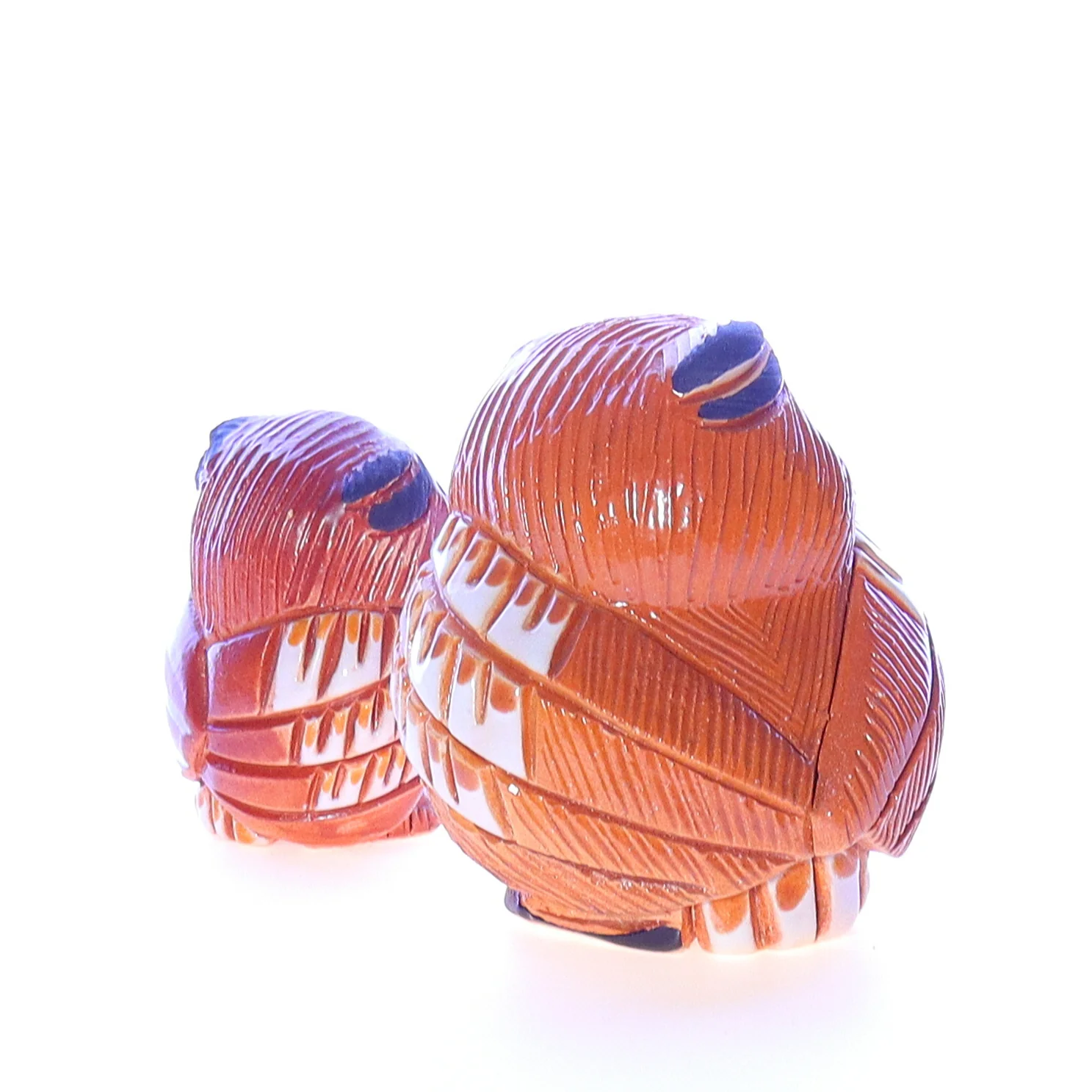 Artesania Rinconada Vintage Ceramic Owl Figurine 3.25" - Image 6