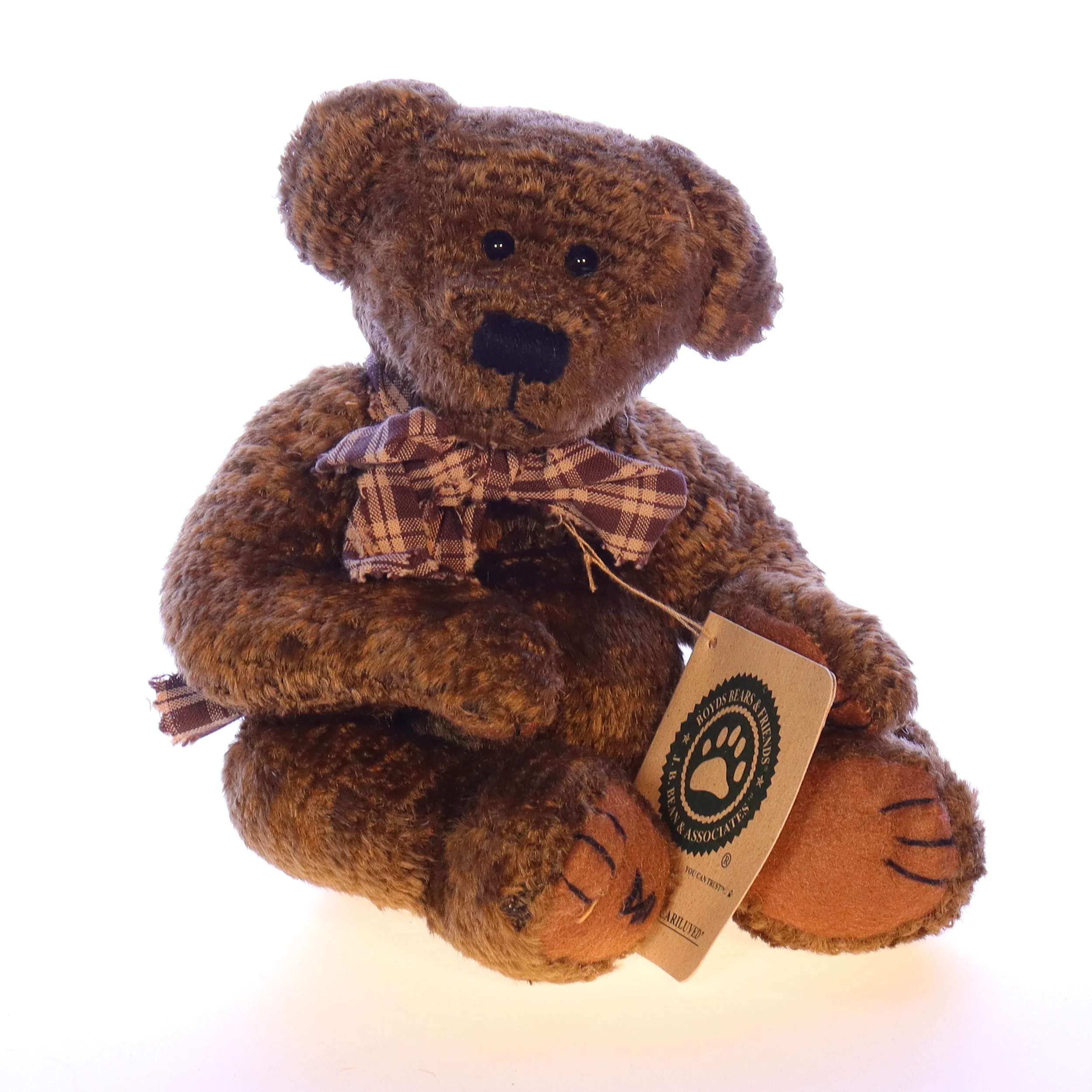 Boyds Bears Collection Plush with Tags J.B. Bean & Associates 51000-05 1985 6"