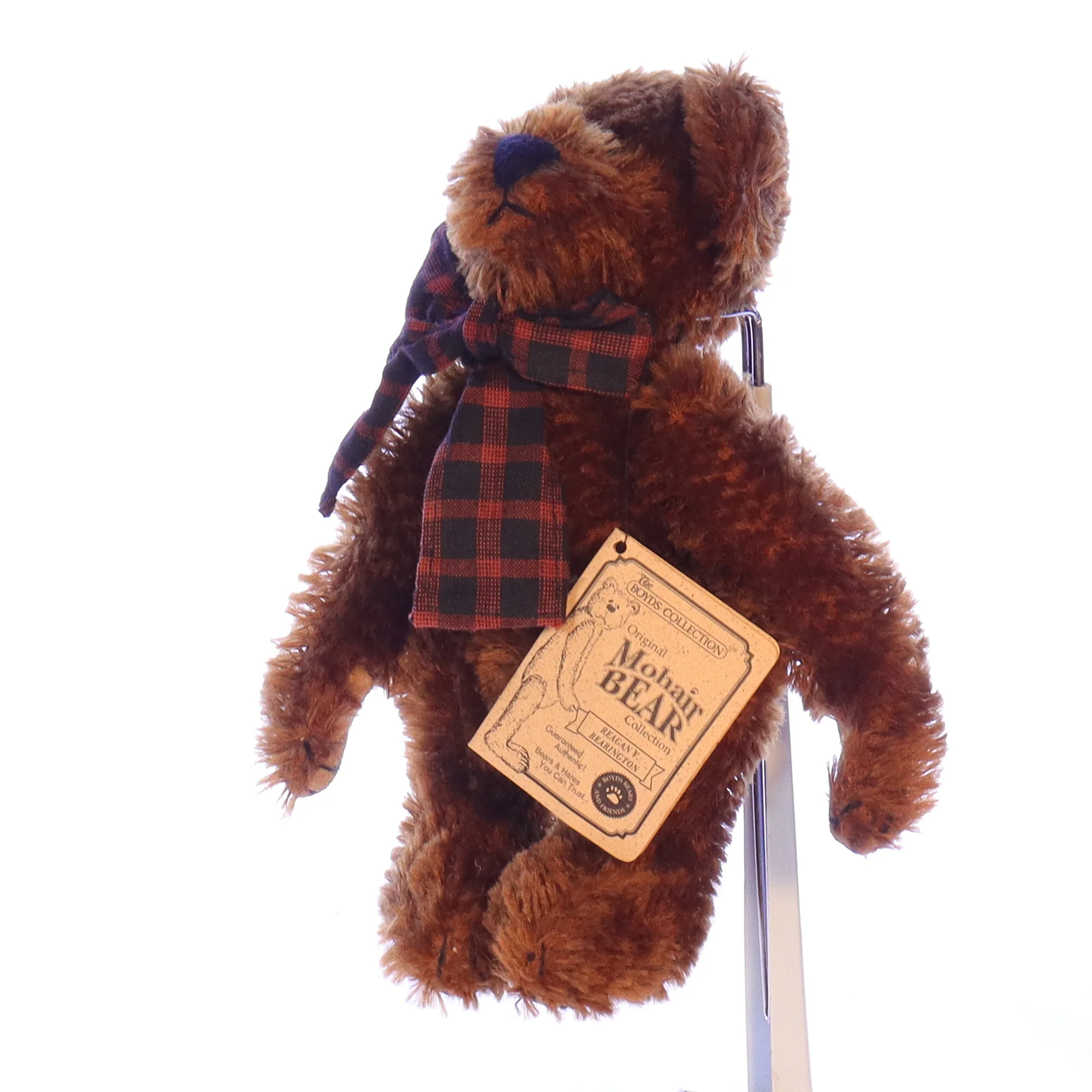 Boyds Bears Collection Plush with Tags The Original Mohair Bear Collection 1997 - Image 2