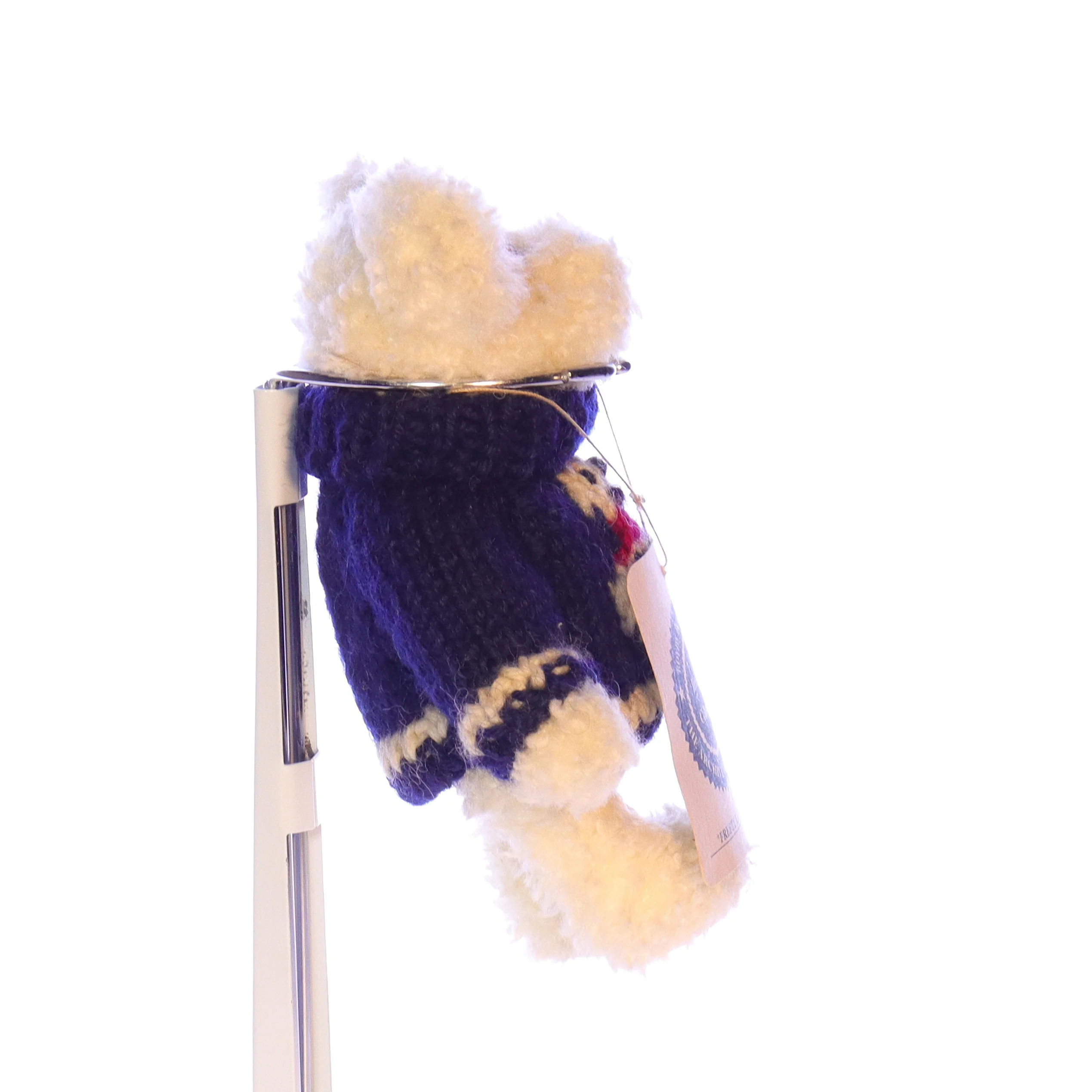 Boyds Bears Collection Plush with Tags Christmas 913962 Freezy T. Frostman 1990 - Image 7