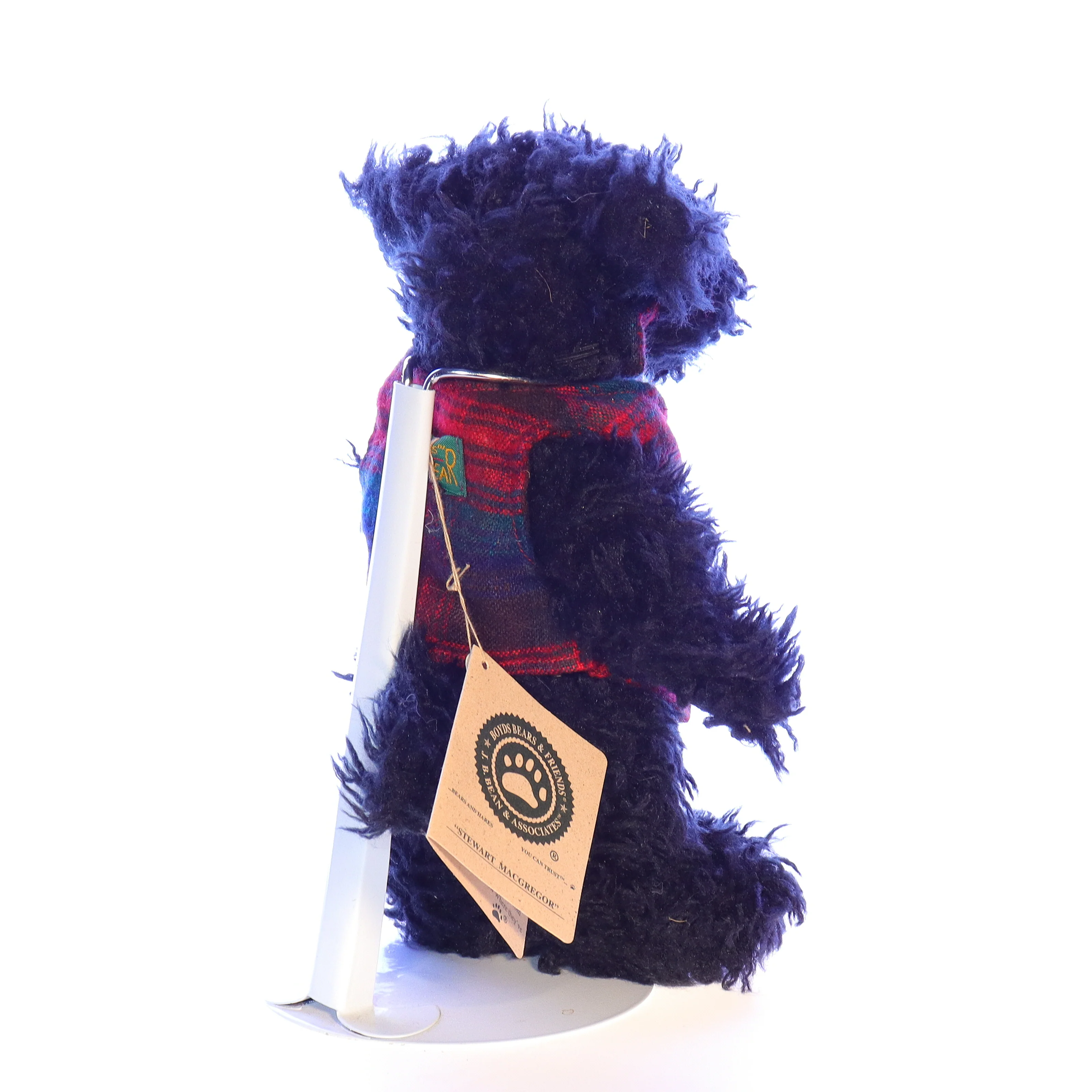 Boyds Bears Collection Plush with Tags J.J. Bean & Associates 91400 1985 9" - Image 6