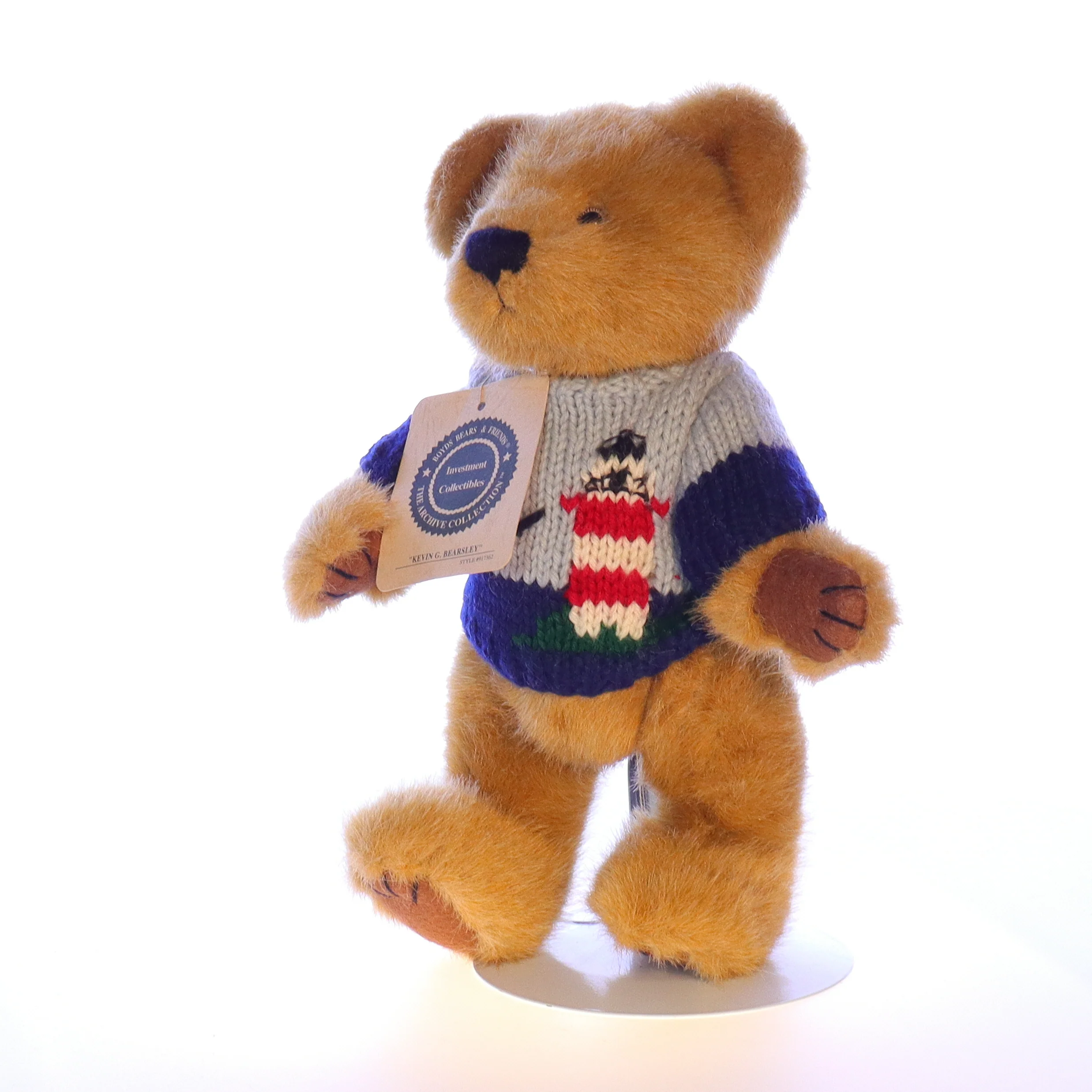 Boyds Bears Collection Plush with Tags The Archive Collection 917362 1990 10" - Image 2
