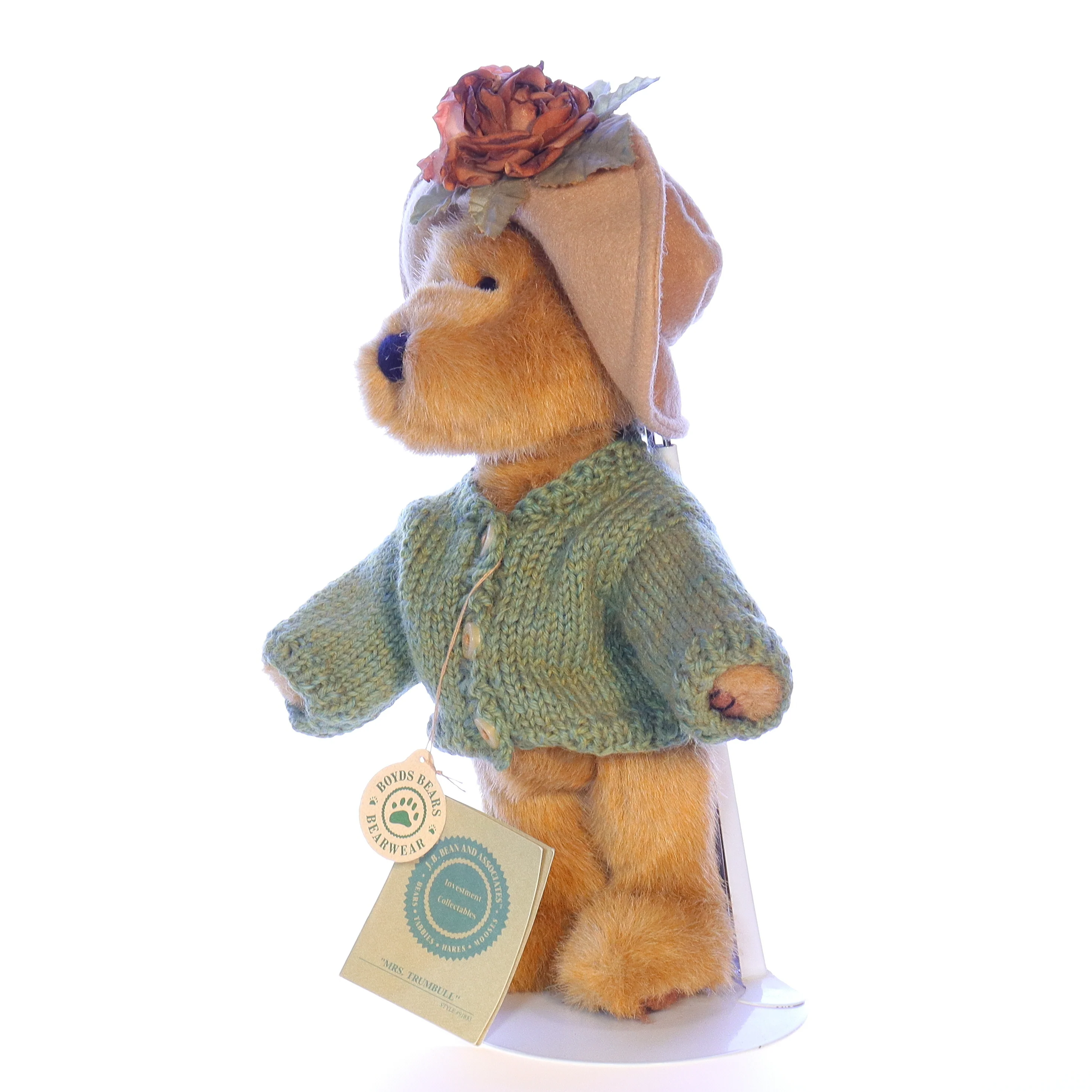 Boyds Bears Collection Plush with Tags Fashion 91833 Mrs. Trumbull 1985 11" - Image 2