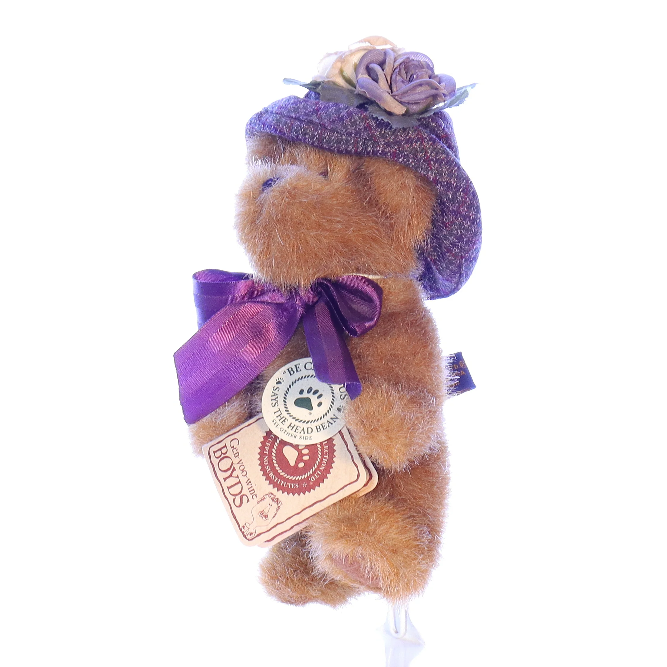Boyds Bears Collection Plush with Tags T.J.'s Best Dressed Collection 918446 7" - Image 2