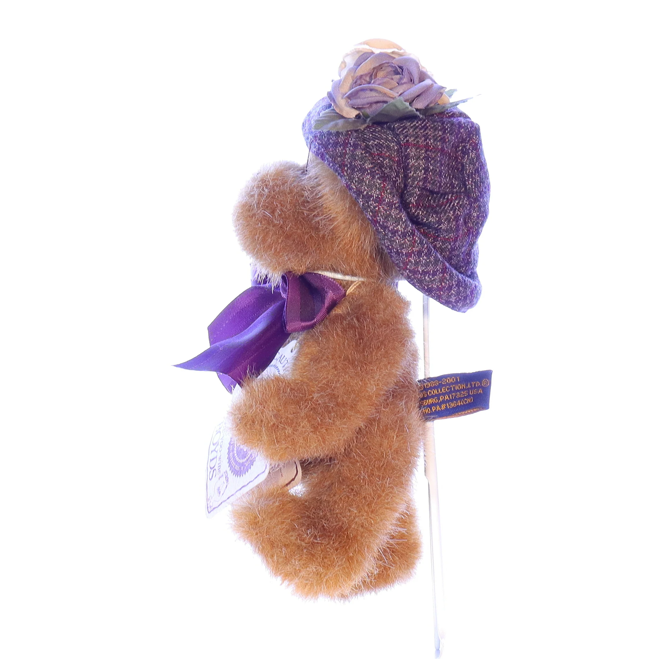 Boyds Bears Collection Plush with Tags T.J.'s Best Dressed Collection 918446 7" - Image 3