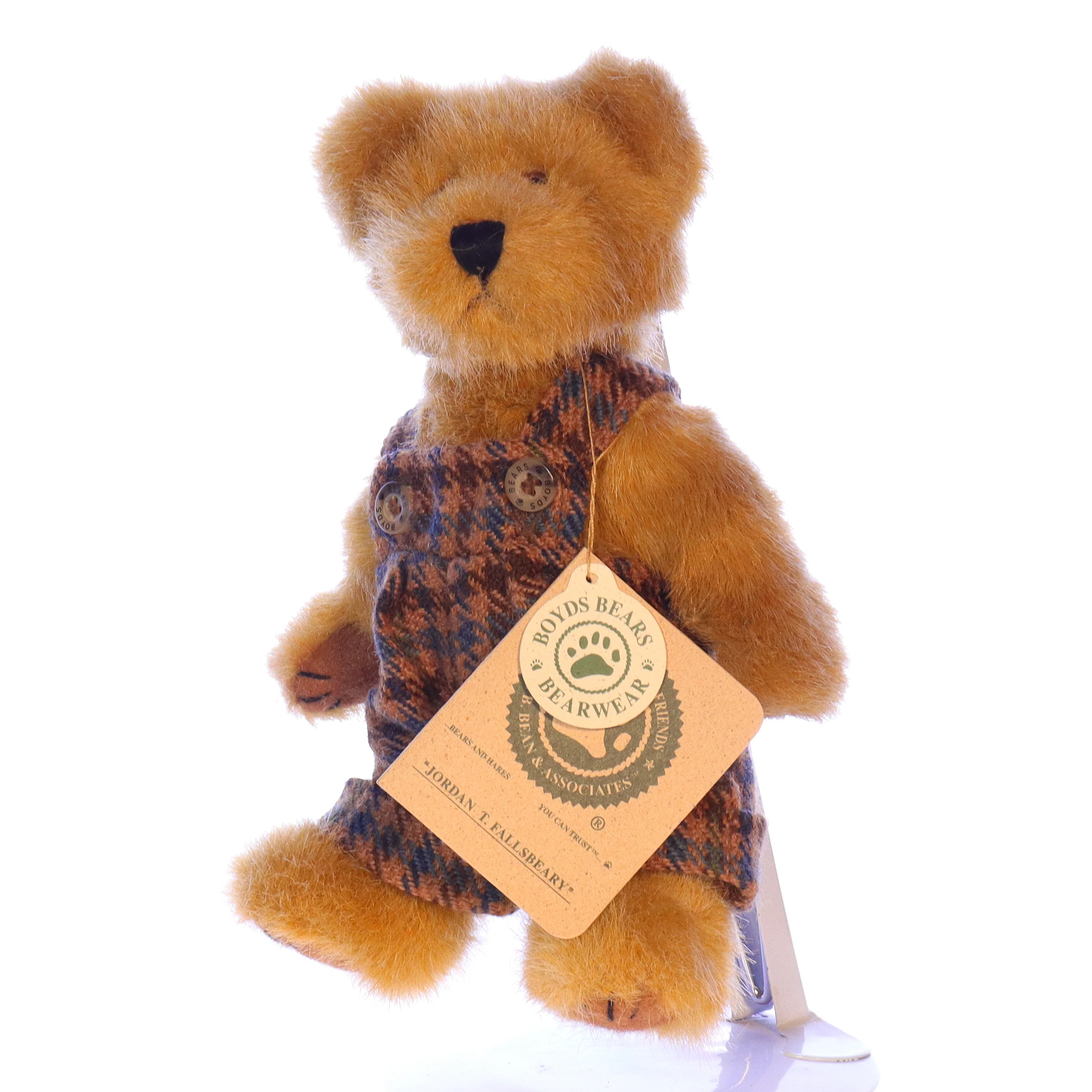 Boyds Bears Collection Plush with Tags J.B. Bean & Associates 919805 1985 8" - Image 2