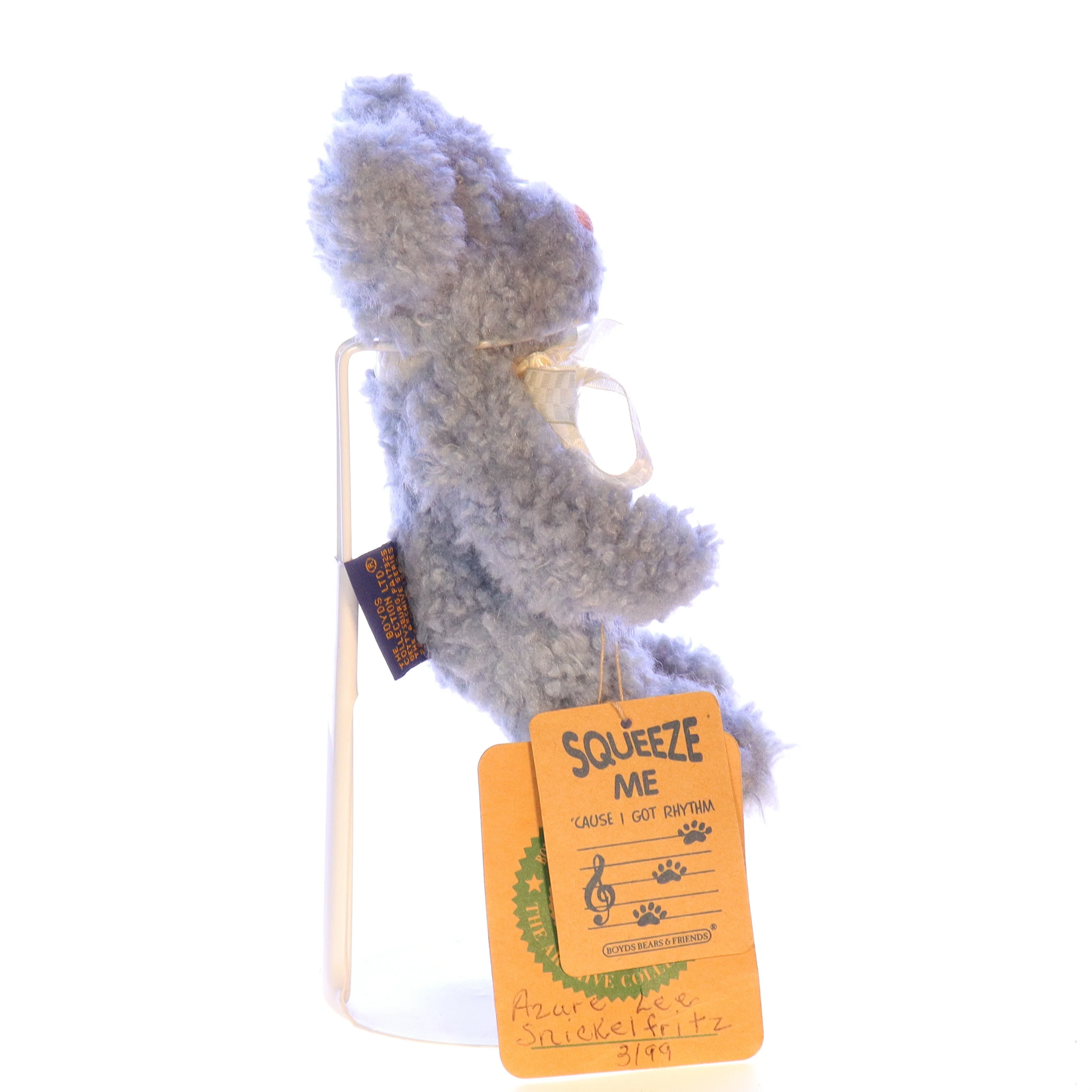 Boyds Bears Collection Plush with Tags The Archive Collection 1990 6" - Image 7
