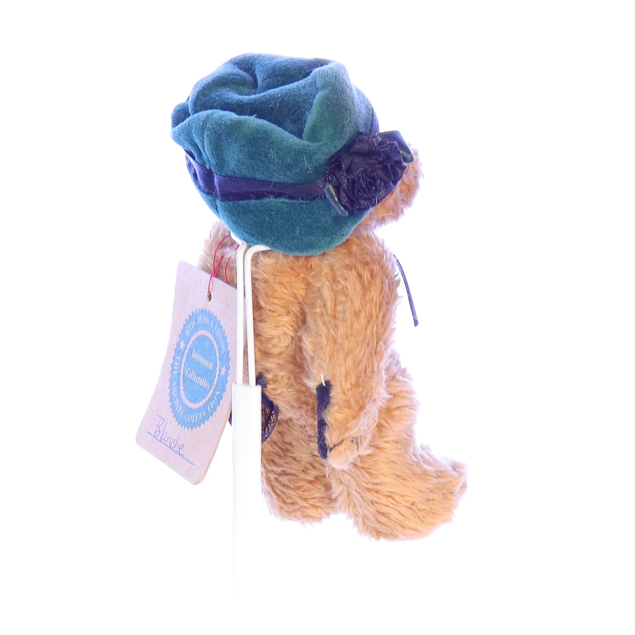 Boyds Bears Collection Plush with Tags Fancy Hat Blanche 1990 6" - Image 6