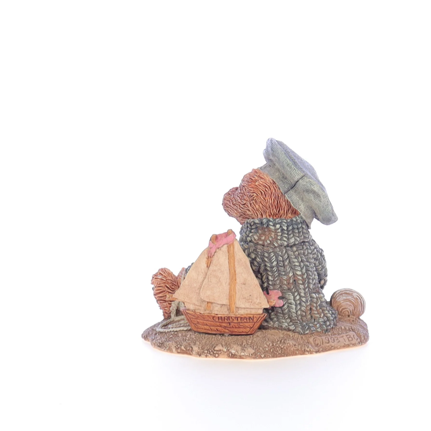 The Bearstone Collection Vintage 1993 Resin Figurine Christian ... Sailor Bear - Image 4