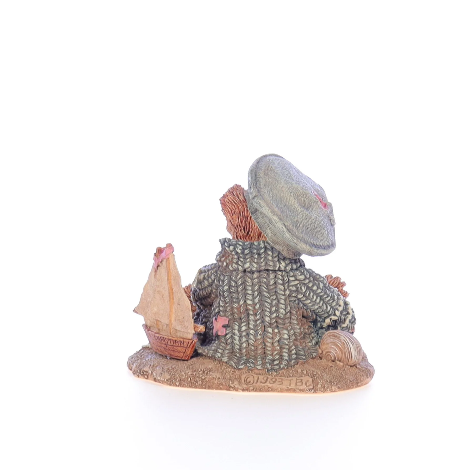 The Bearstone Collection Vintage 1993 Resin Figurine Christian ... Sailor Bear - Image 5