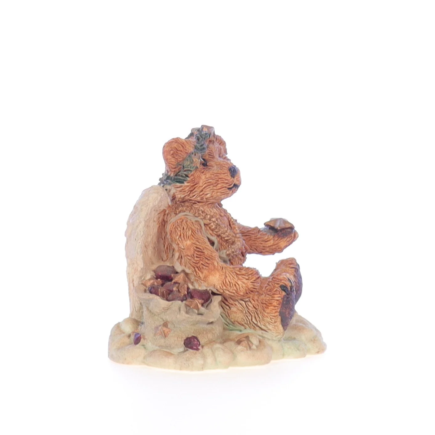 The Bearstone Collection Vintage 1993 Resin Figurine Clarence Angel Bear 202911 - Image 8