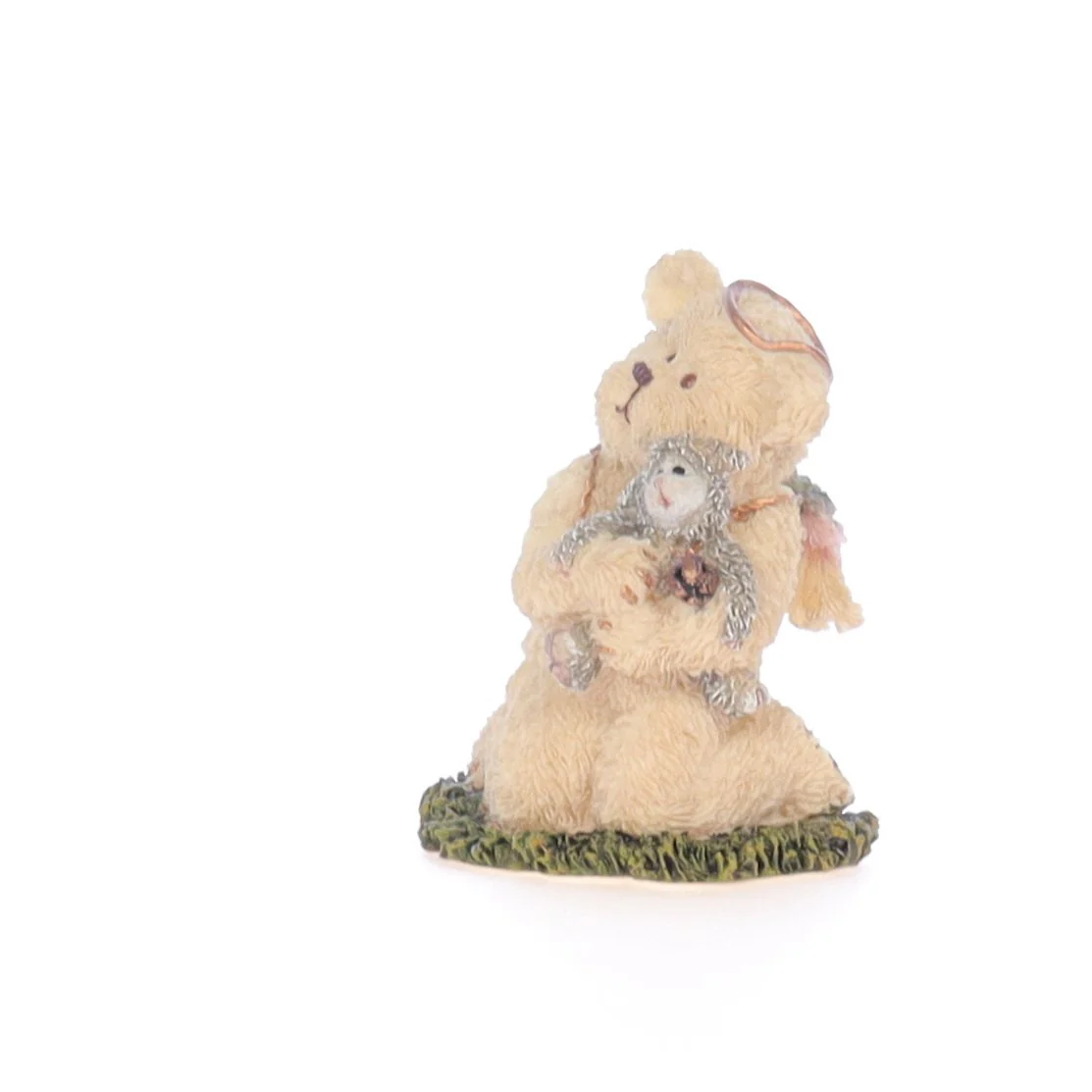 The Bearstone Collection Vintage 2001 Resin Figurine Fuzzihugs 24150 - Image 2