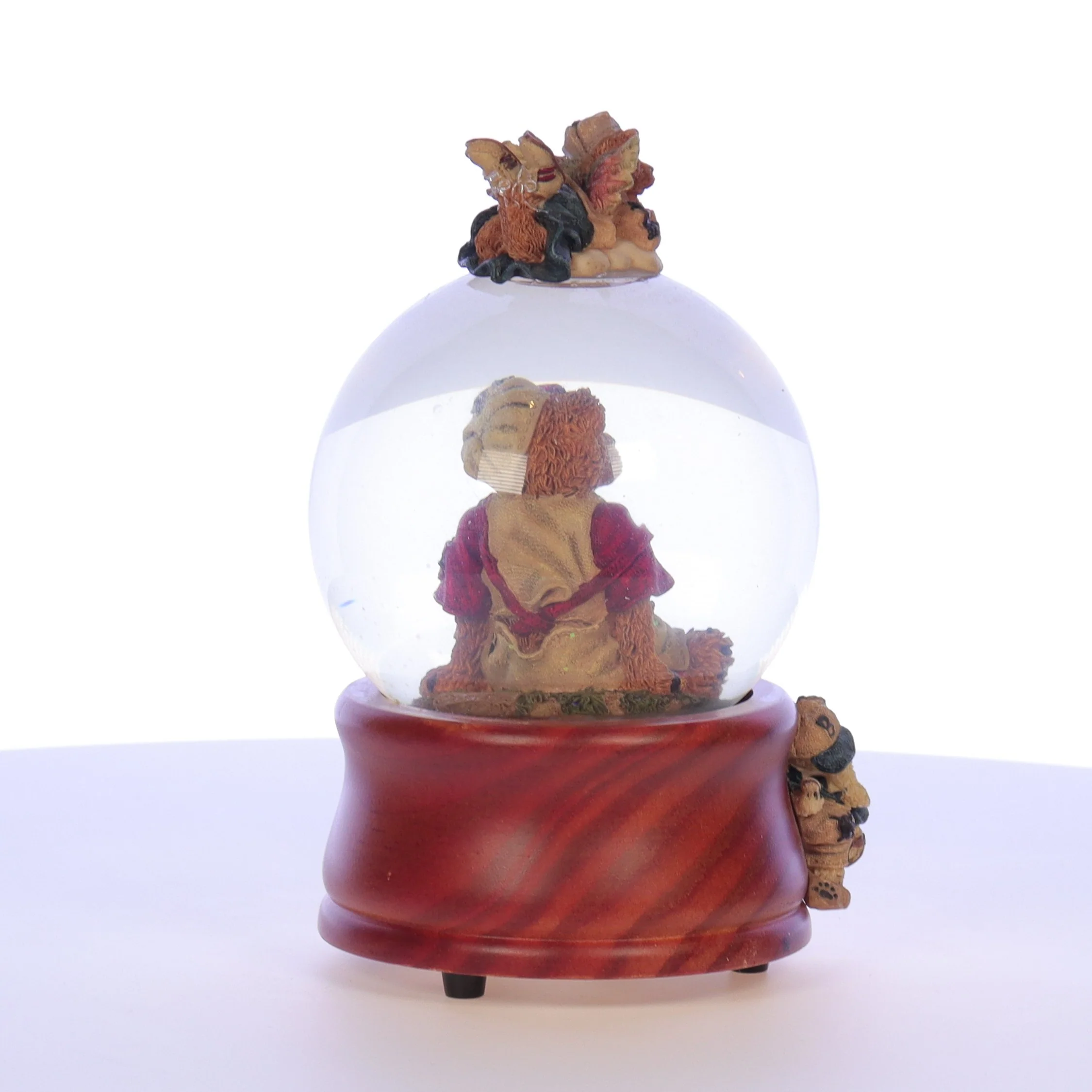 The Bearstone Collection Vintage 1994 Resin Figurine Homer on the Plate 270550 - Image 6