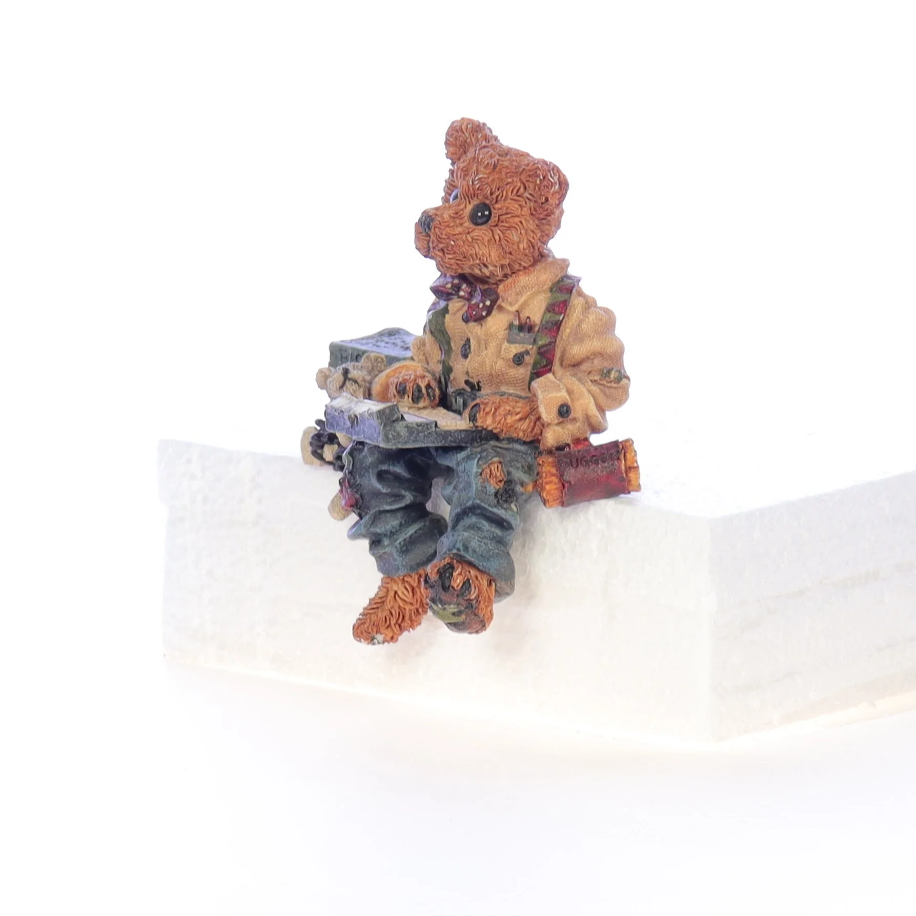 The Bearstone Collection Vintage 1996 Resin Figurine Neville ... Compubear 22772 - Image 2