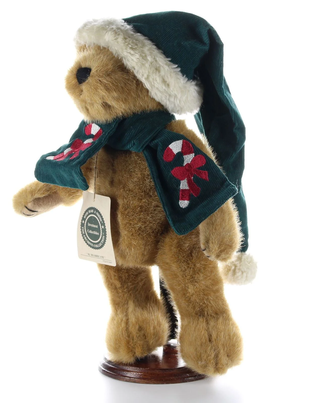 Boyds Bears Christmas Plush w/ Cert BJ Bearricane Style 83003 Archive Collection - Image 2