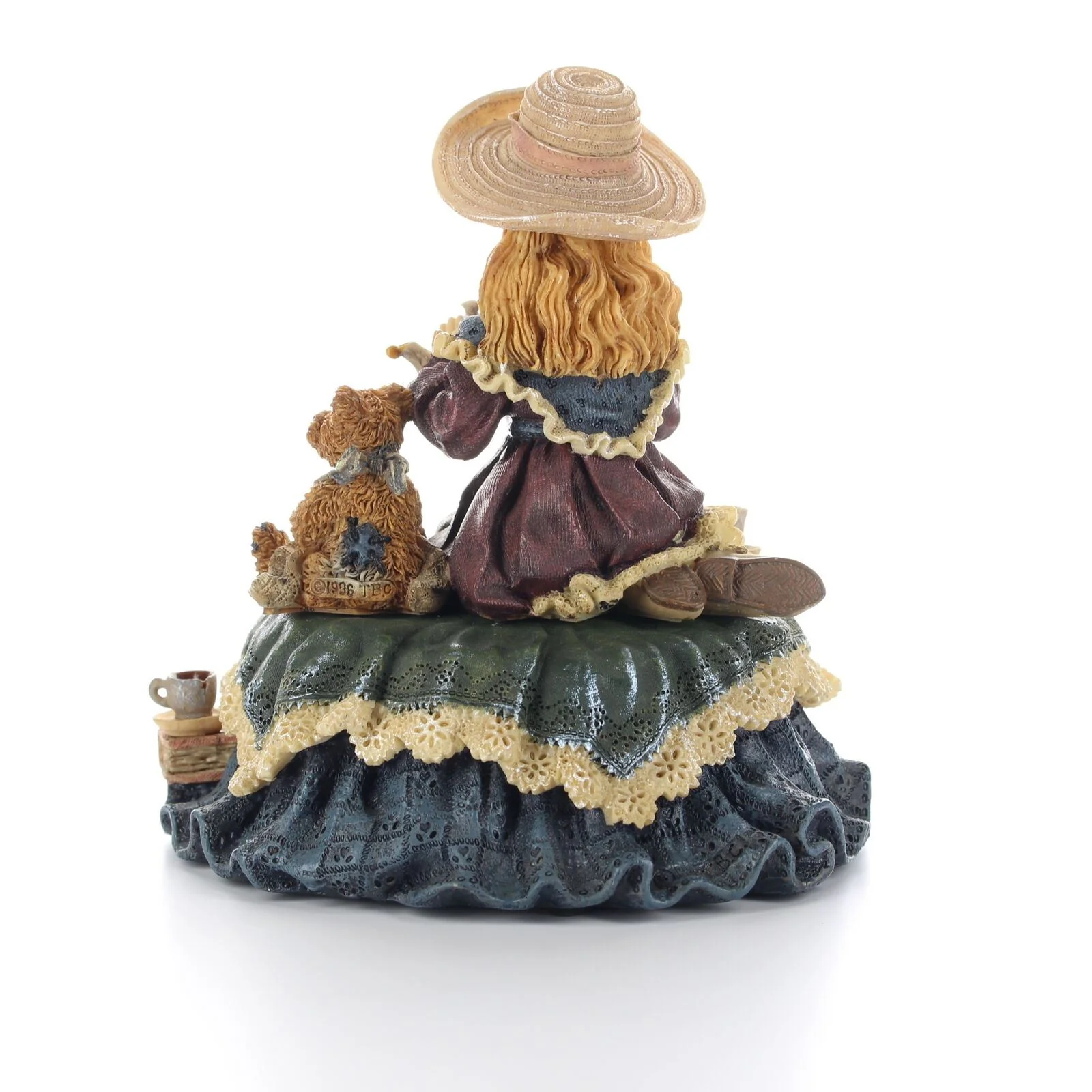 Boyds Bears Figurine Yesterdays Child Vintage Dollstone Tea For Two Style 272001 - Image 4