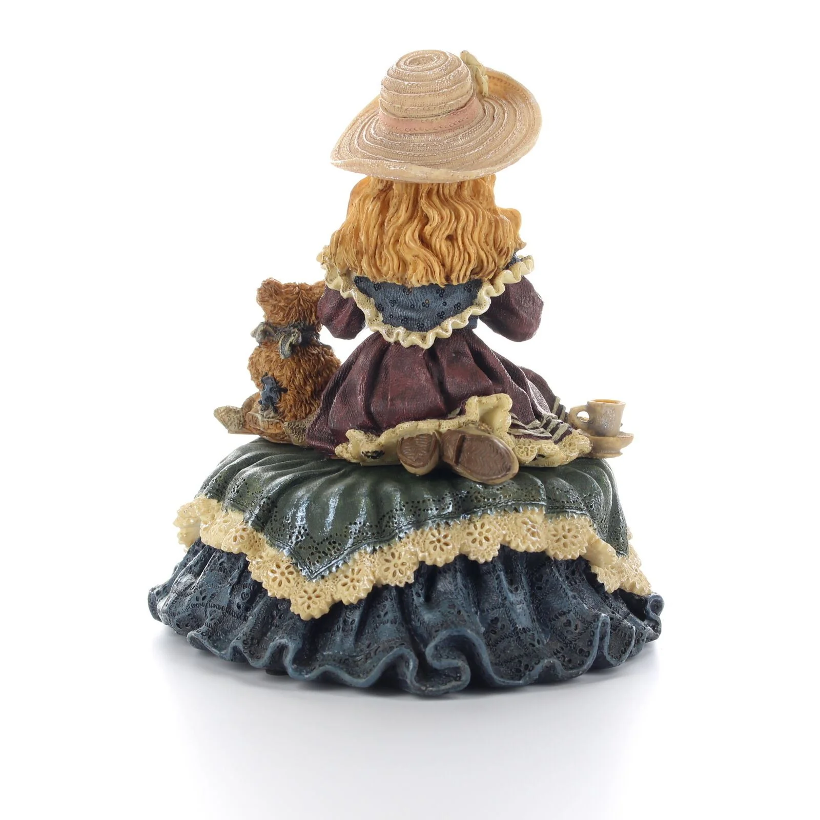 Boyds Bears Figurine Yesterdays Child Vintage Dollstone Tea For Two Style 272001 - Image 5