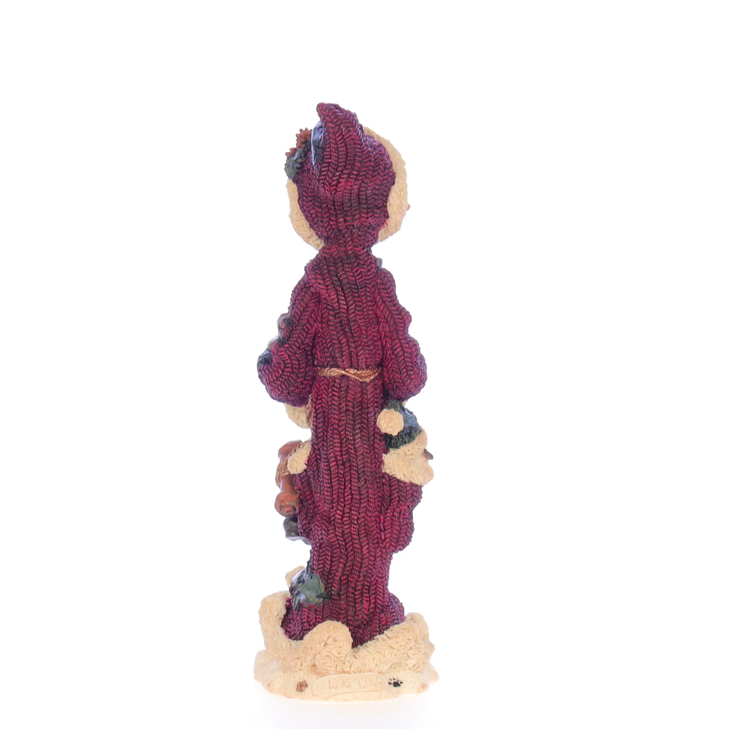 The Folkstone Collection Vintage 1996 Resin Figurine Bernie Igotwatiwanted 2873 - Image 5
