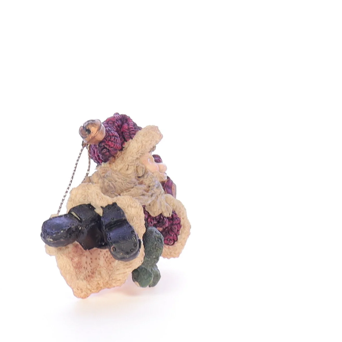 The Folkstone Collection Vintage 1995 Resin Figurine Nicholas the Giftgiver 2551 - Image 7
