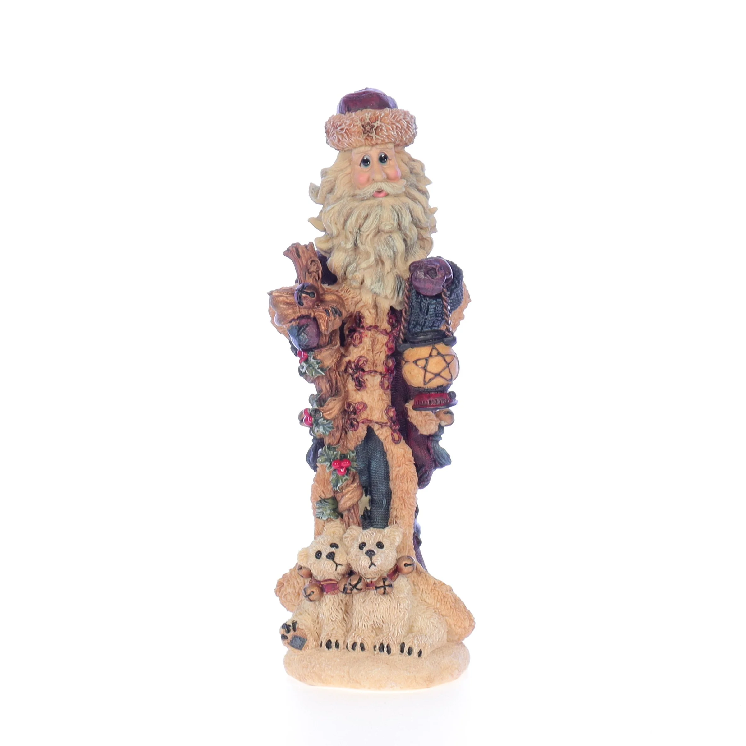 The Folkstone Collection Vintage 1996 Resin Figurine St Nick ... The Quest 2808