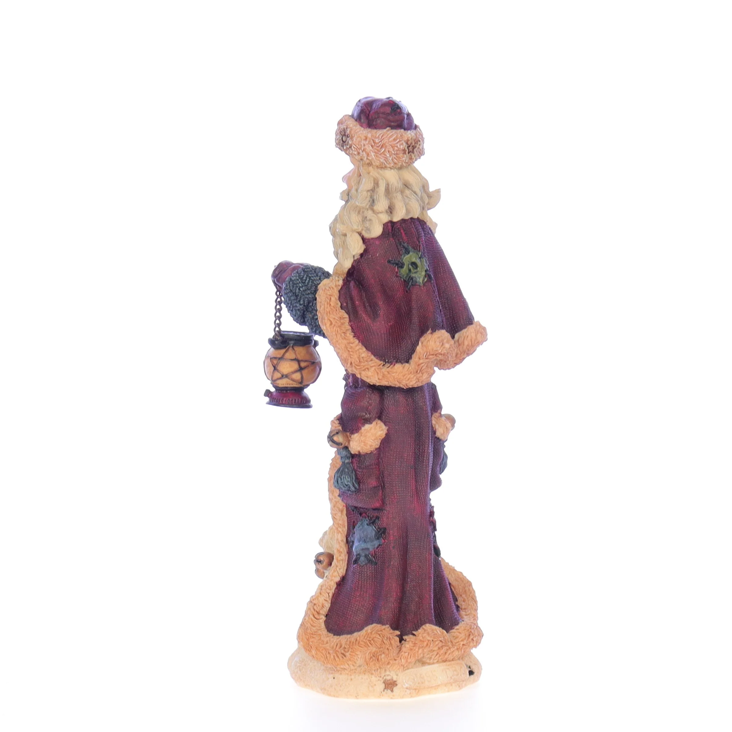 The Folkstone Collection Vintage 1996 Resin Figurine St Nick ... The Quest 2808 - Image 4