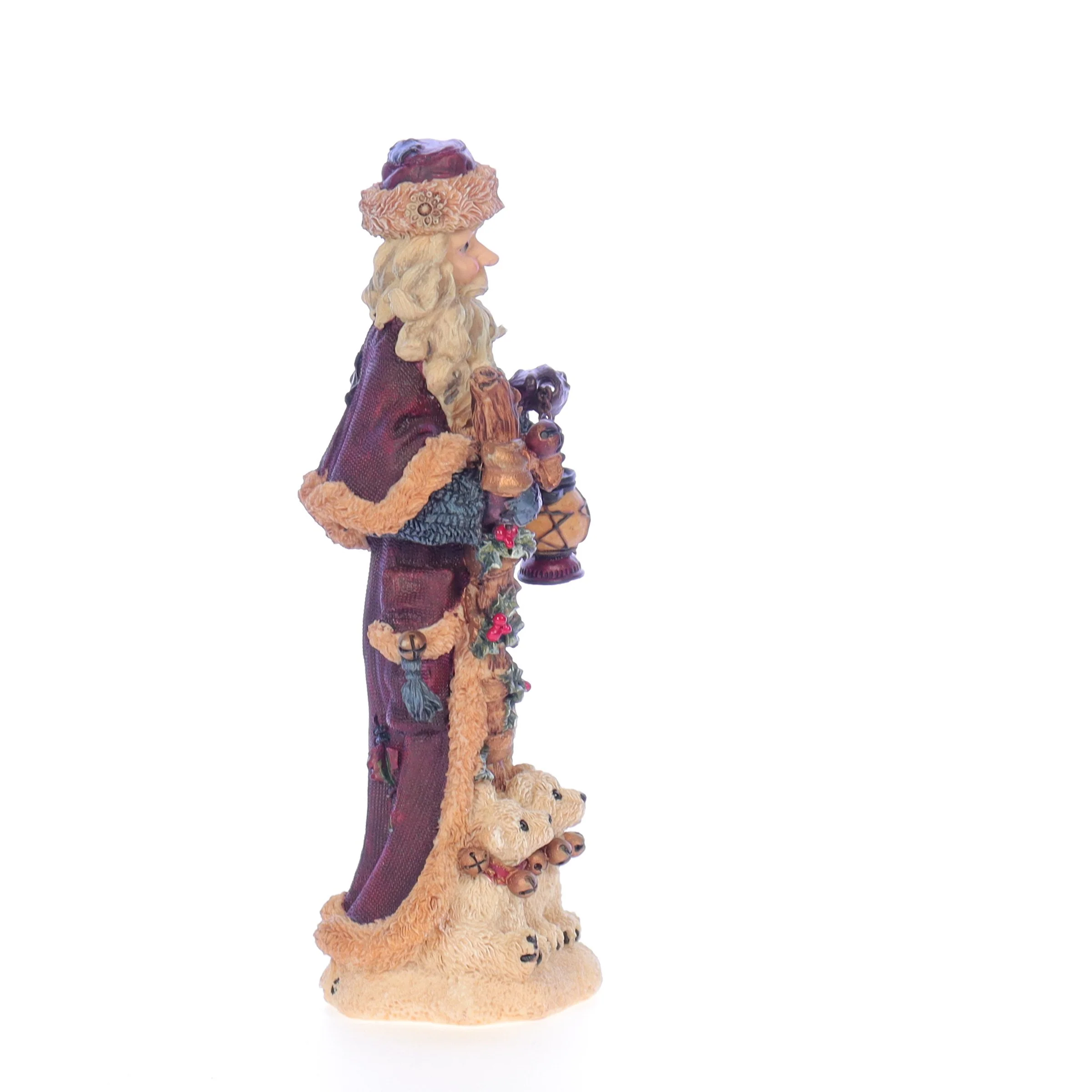 The Folkstone Collection Vintage 1996 Resin Figurine St Nick ... The Quest 2808 - Image 7