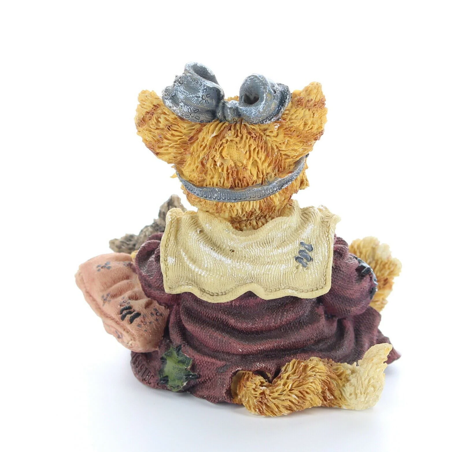 Boyds Bears Friends Bearstone 1E Vintage Figurine #371001 Maddy Purrkins Cat Nap - Image 5