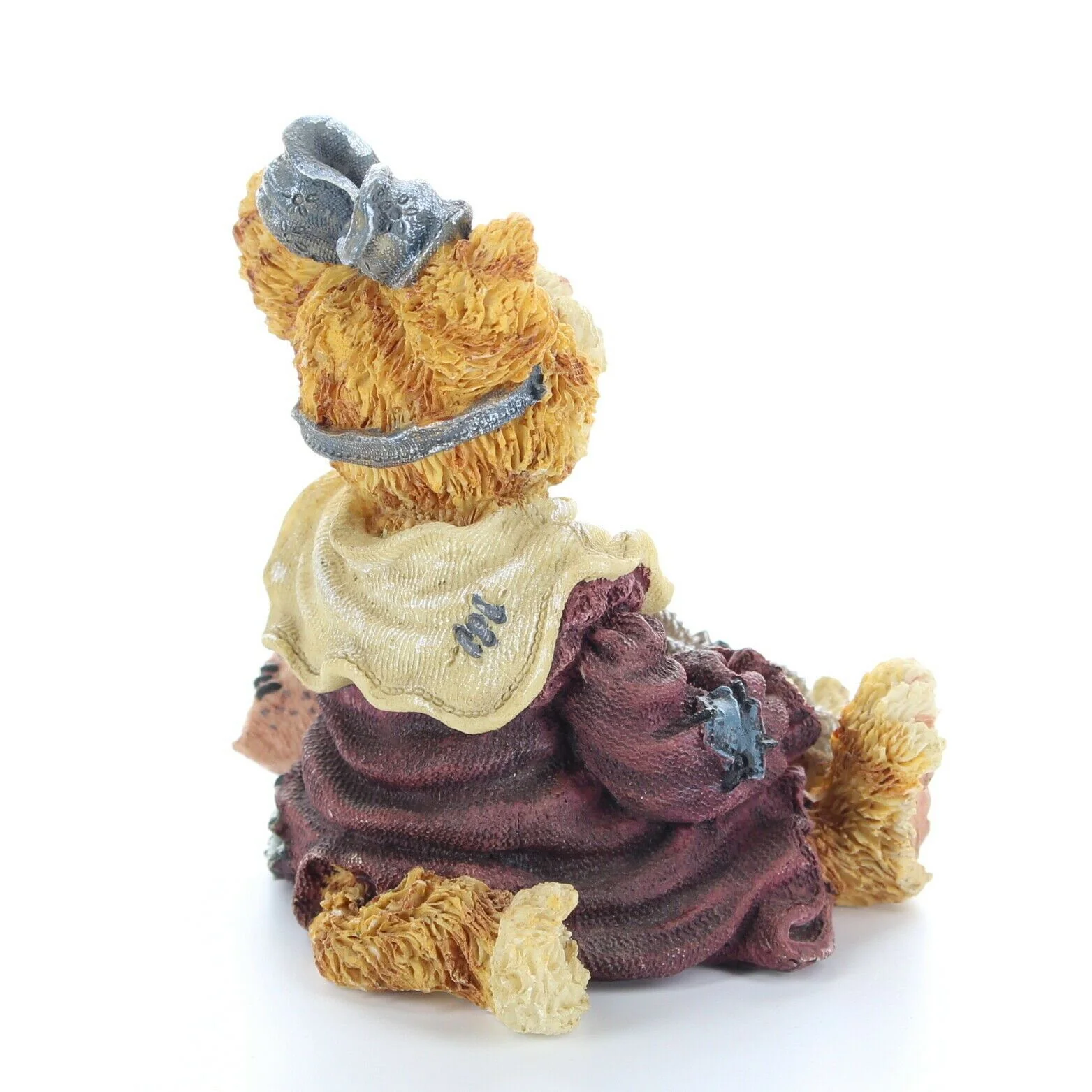 Boyds Bears Friends Bearstone 1E Vintage Figurine #371001 Maddy Purrkins Cat Nap - Image 6