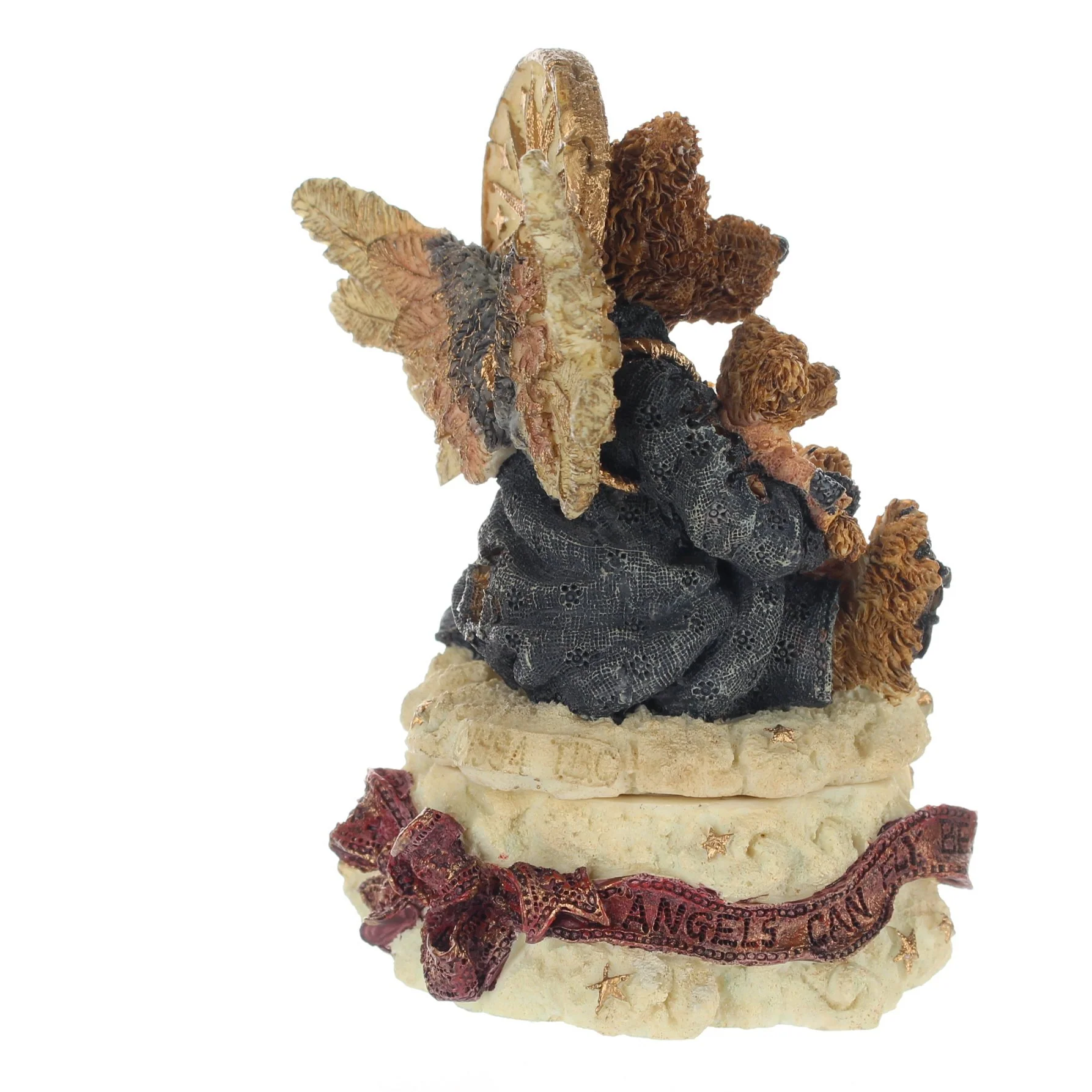 The Bearstone Collection Vintage 1995 Resin Figurine Angelicaâ€¦The Guardian 2266 - Image 7