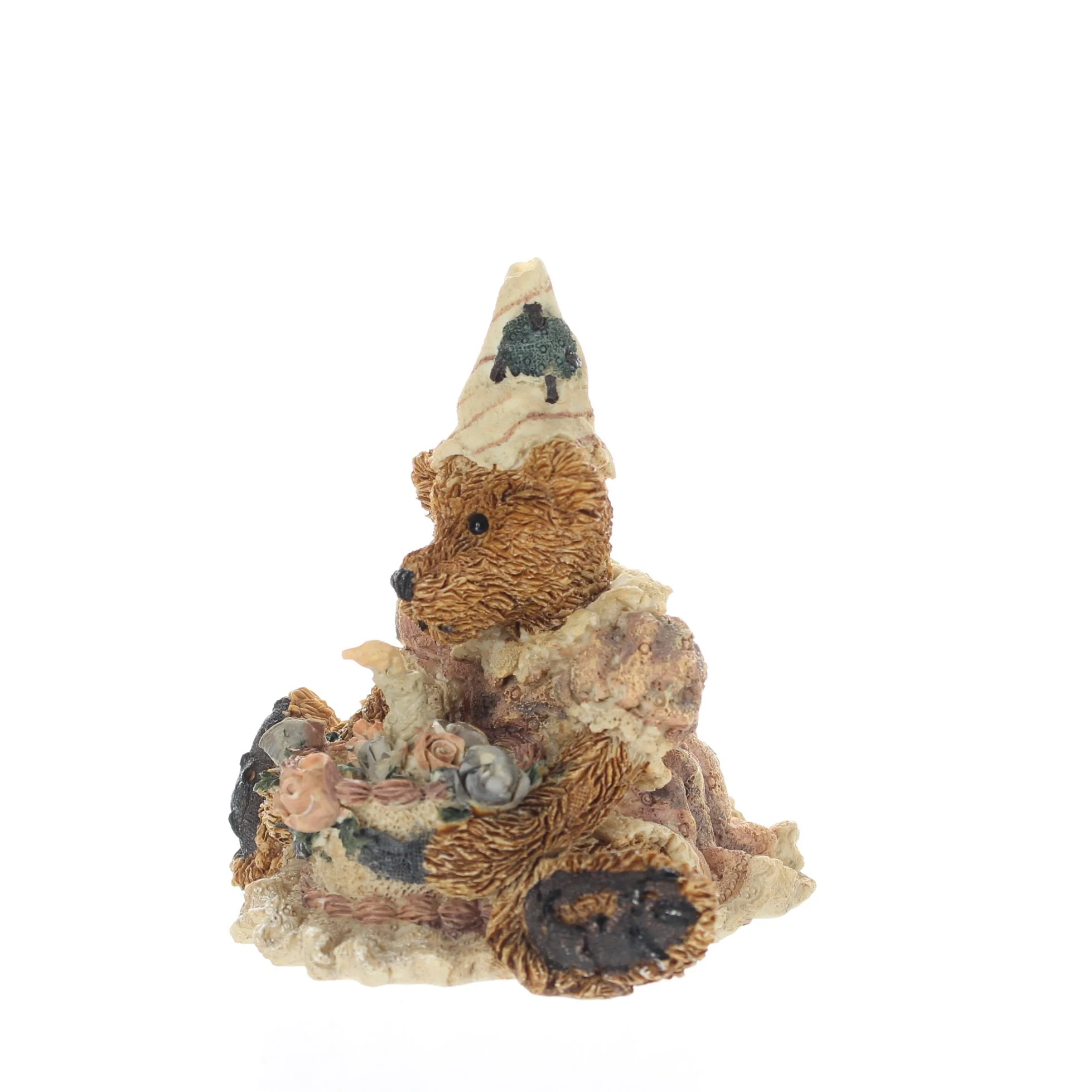 The Bearstone Collection Vintage 1992 Resin Figurine Bailey's Birthday 2014 - Image 2