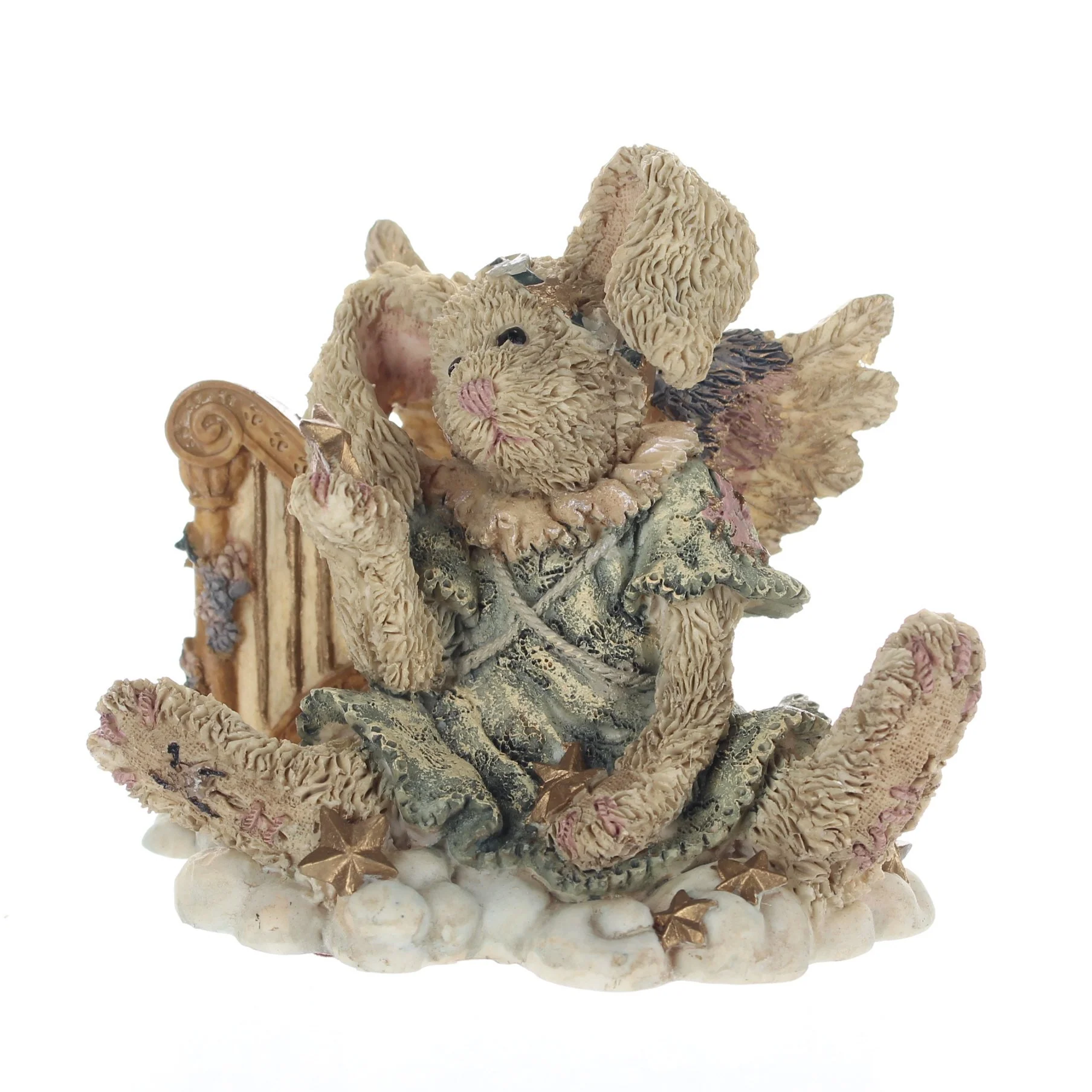 The Bearstone Collection Vintage 1993 Resin Figurine Celesteâ€¦The Angel Rabbit