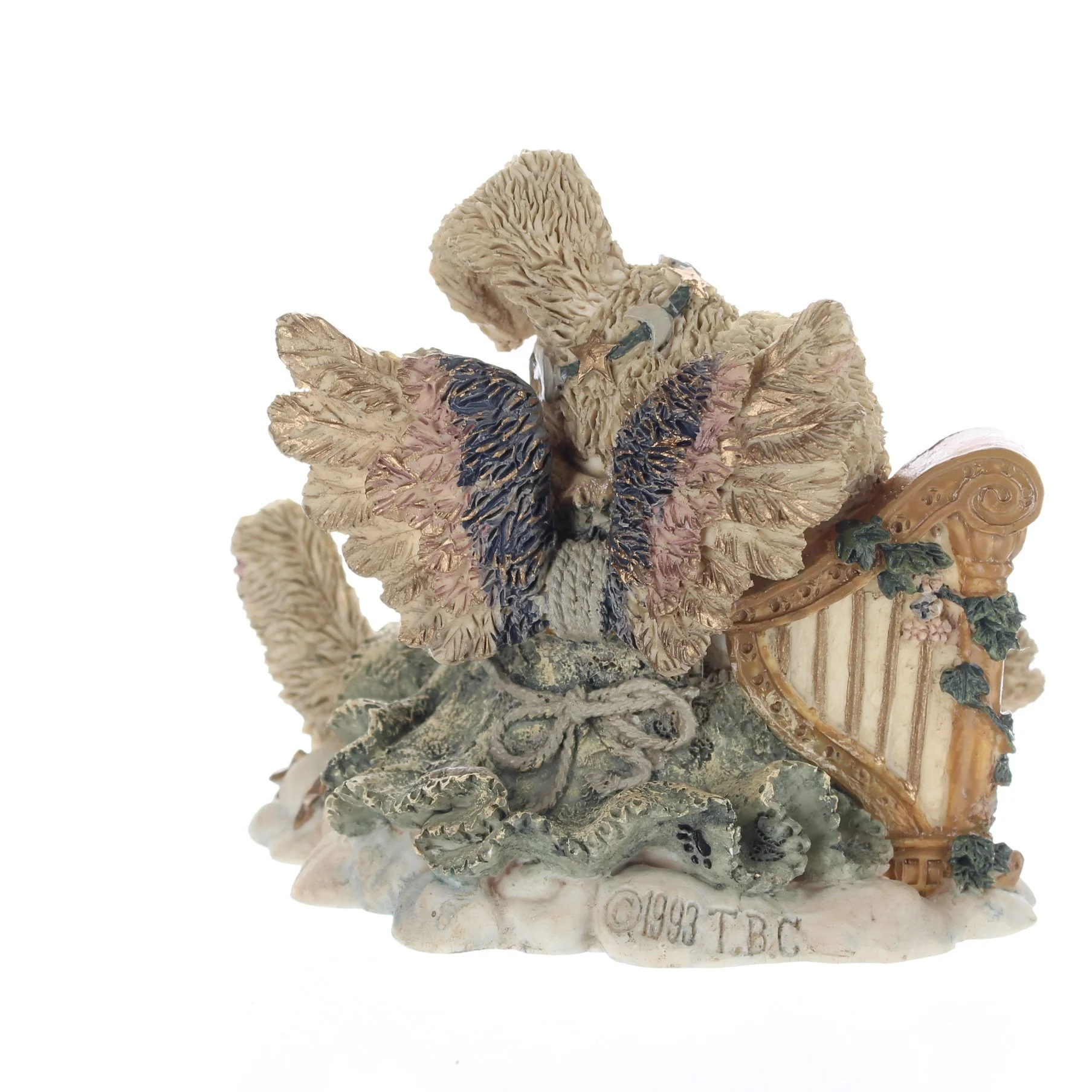 The Bearstone Collection Vintage 1993 Resin Figurine Celesteâ€¦The Angel Rabbit - Image 5