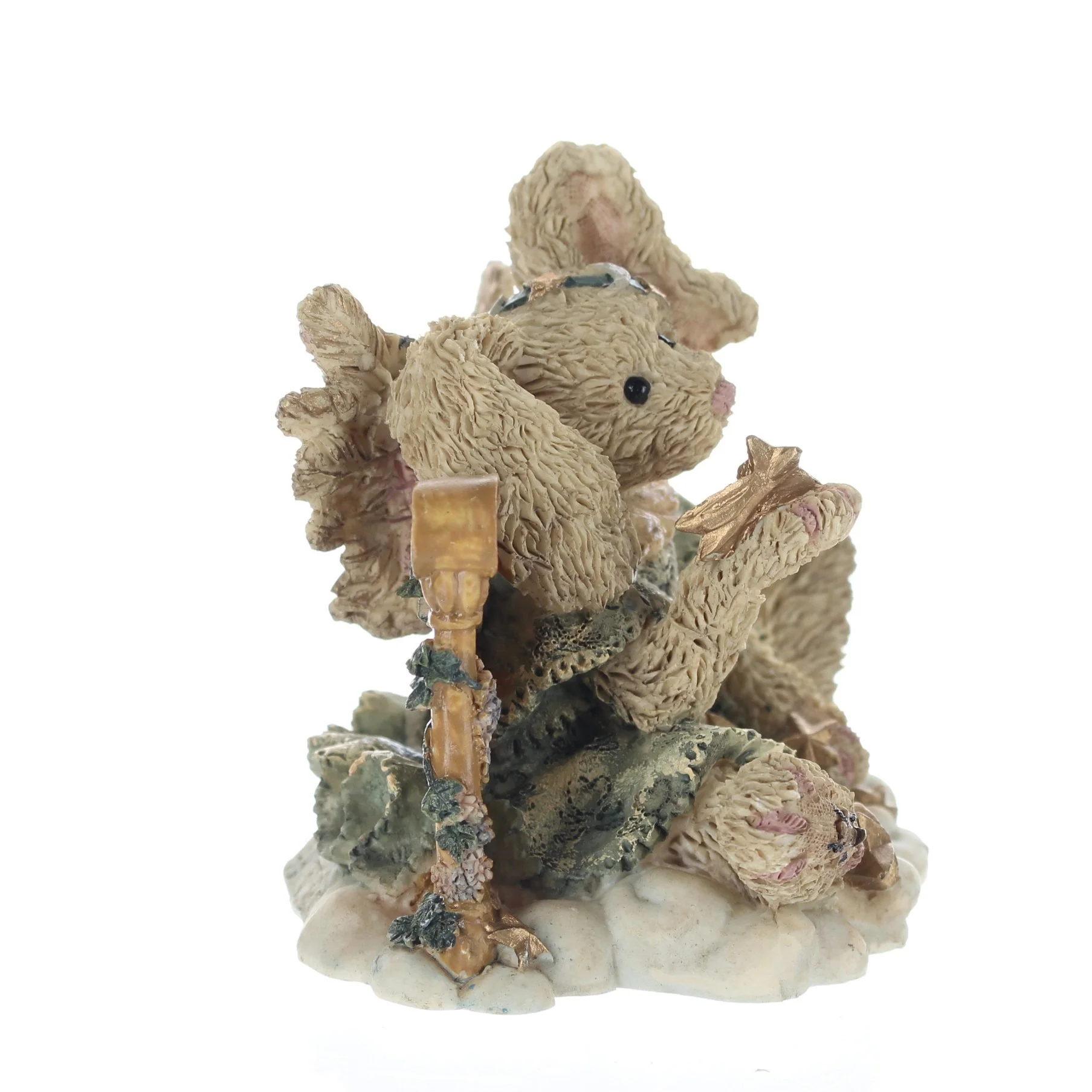 The Bearstone Collection Vintage 1993 Resin Figurine Celesteâ€¦The Angel Rabbit - Image 7