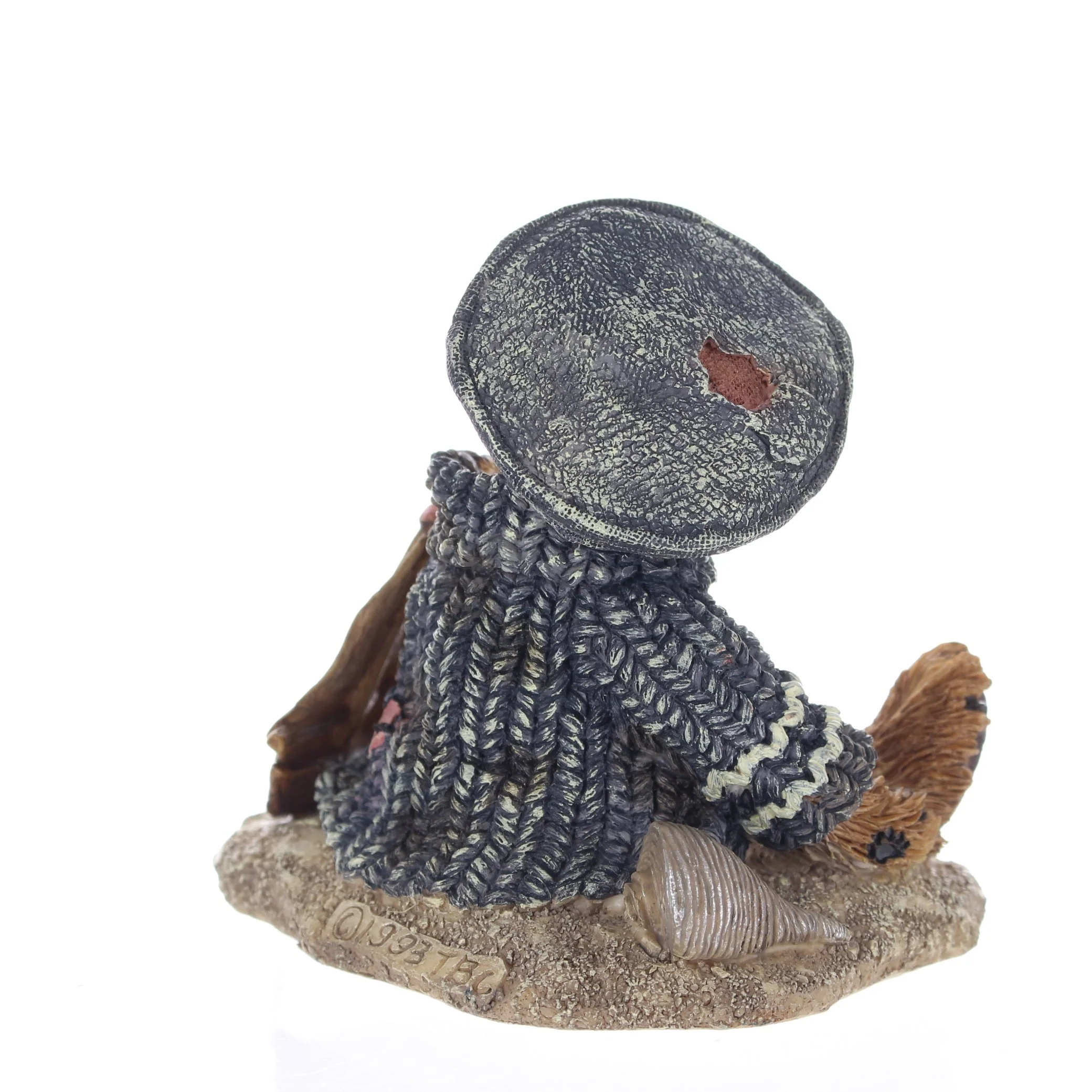 The Bearstone Collection Vintage 1993 Resin Figurine Christian By The Sea 2012 - Image 6