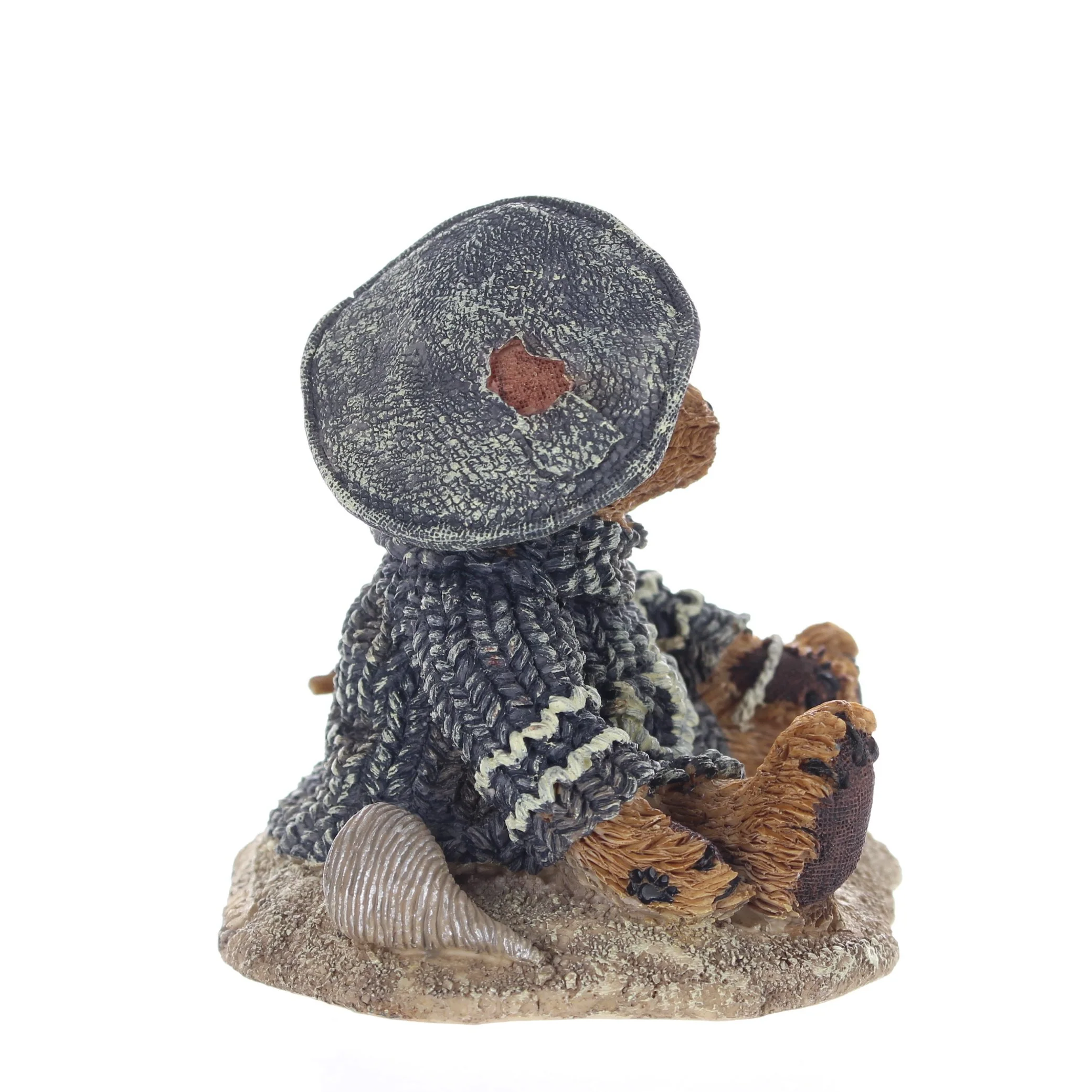 The Bearstone Collection Vintage 1993 Resin Figurine Christian By The Sea 2012 - Image 7