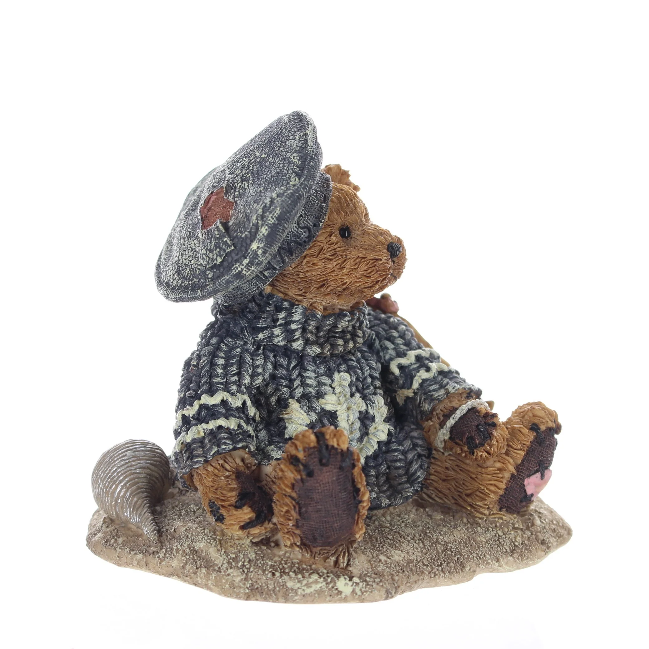 The Bearstone Collection Vintage 1993 Resin Figurine Christian By The Sea 2012 - Image 8