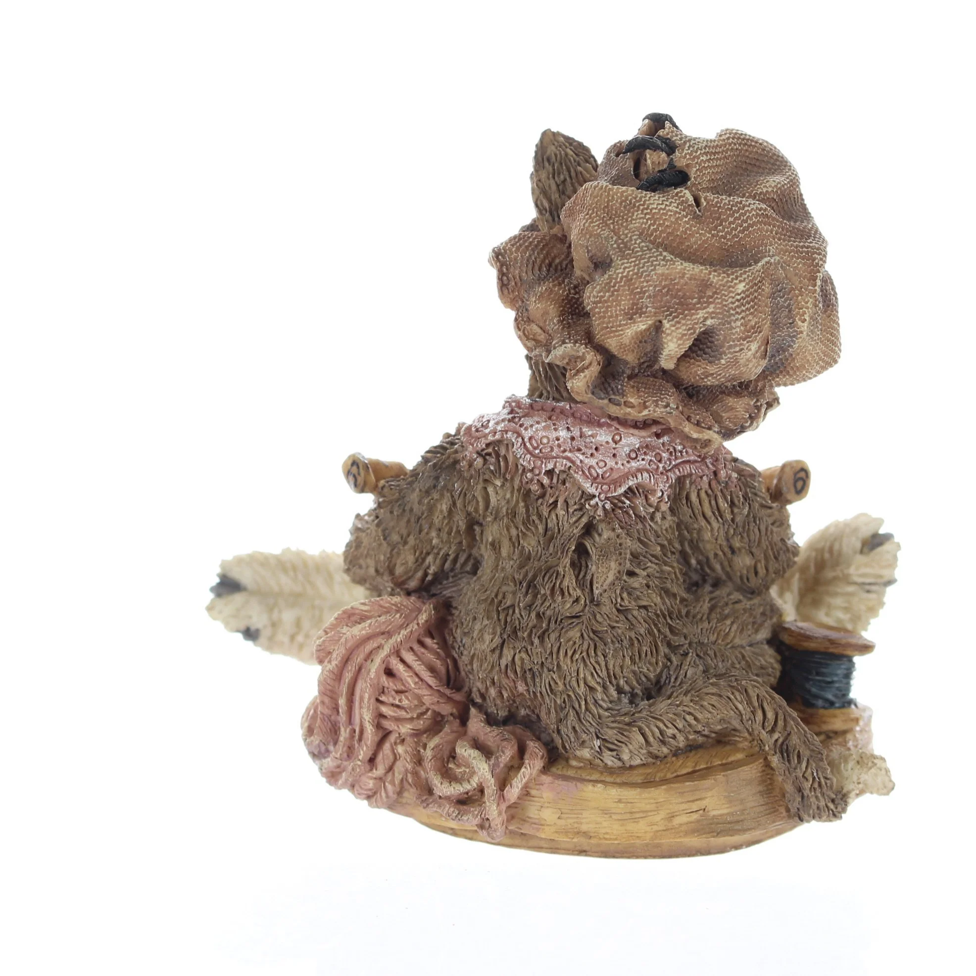 The Bearstone Collection Vintage  Resin Figurine Cookie Catbertâ€¦.Knittin' Kitten - Image 5