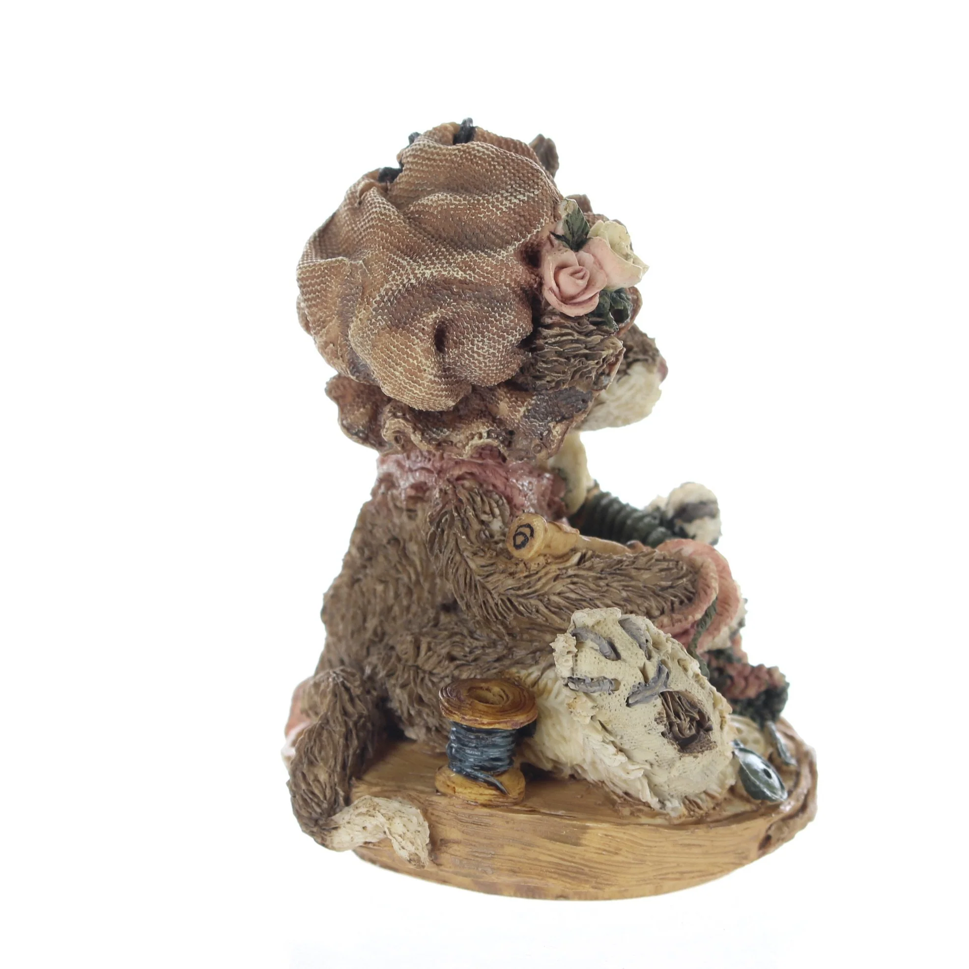 The Bearstone Collection Vintage  Resin Figurine Cookie Catbertâ€¦.Knittin' Kitten - Image 7