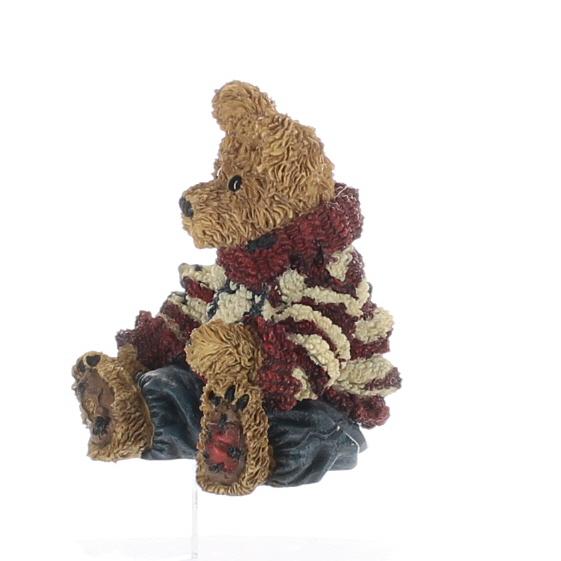 The Bearstone Collection Vintage Resin Figurine Eddieâ€¦Proud to Be A Bearmerican - Image 2