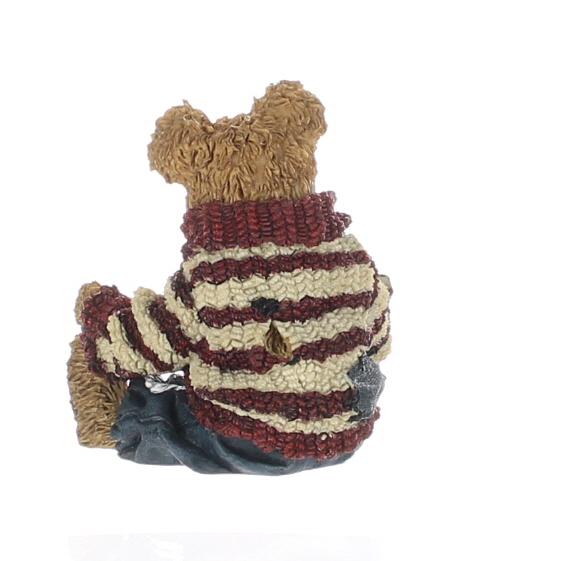 The Bearstone Collection Vintage Resin Figurine Eddieâ€¦Proud to Be A Bearmerican - Image 4