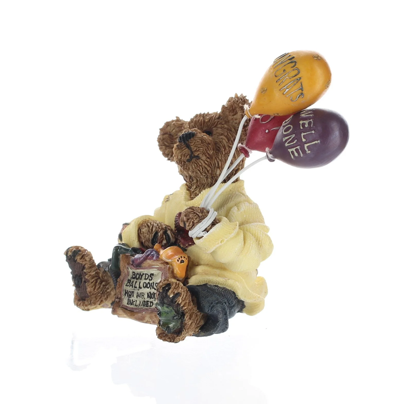 The Bearstone Collection Vintage 1999 Resin Figurine Goodfer You Bearâ€¦Way to Go - Image 2