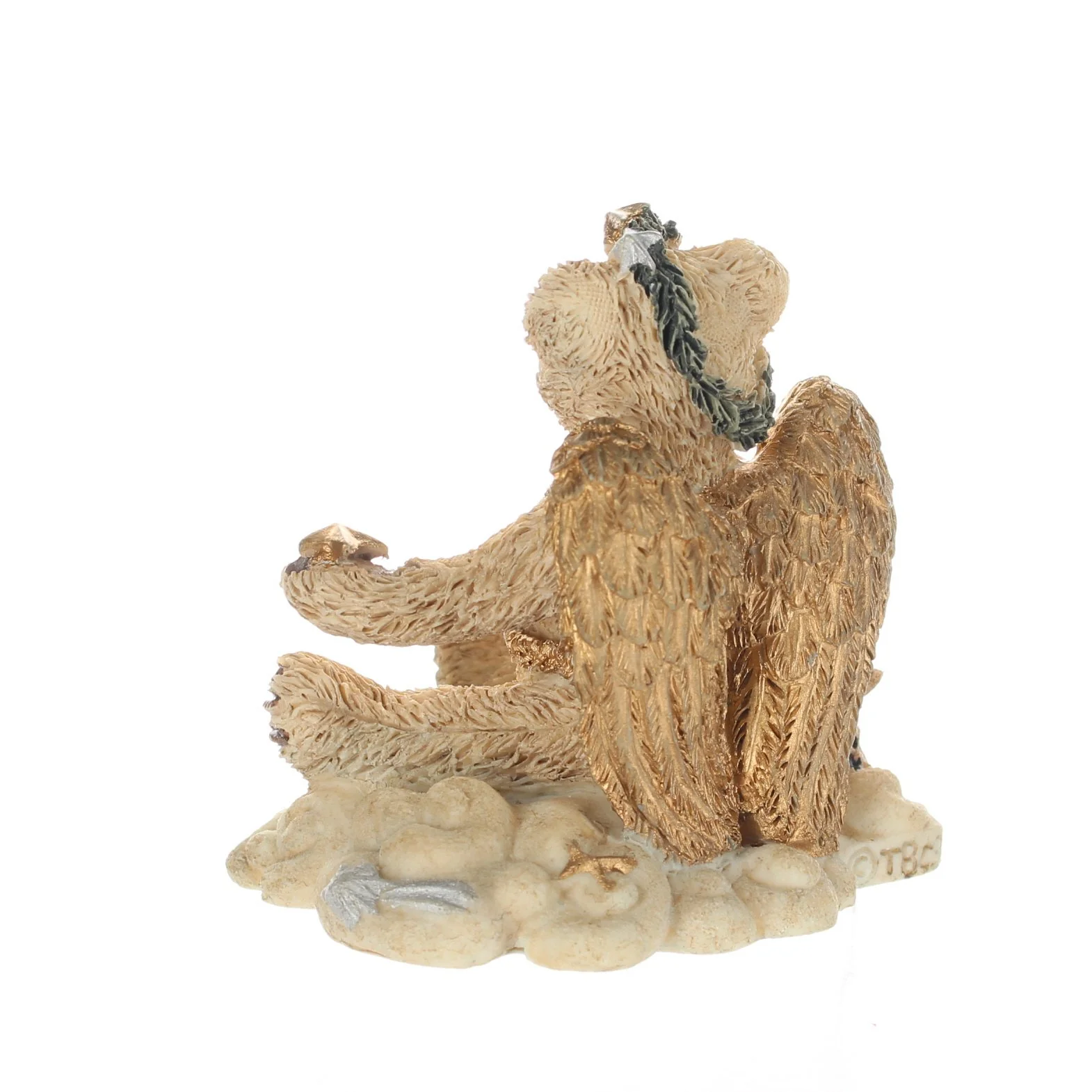 The Bearstone Collection Vintage  Resin Figurine Juliette Angel Bear (IVORY) - Image 4