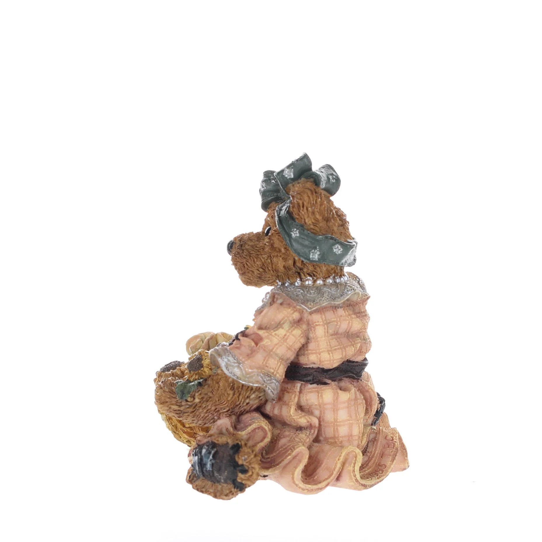 The Bearstone Collection Vintage  Resin Figurine Justinaâ€¦The Message "Bearer" - Image 3