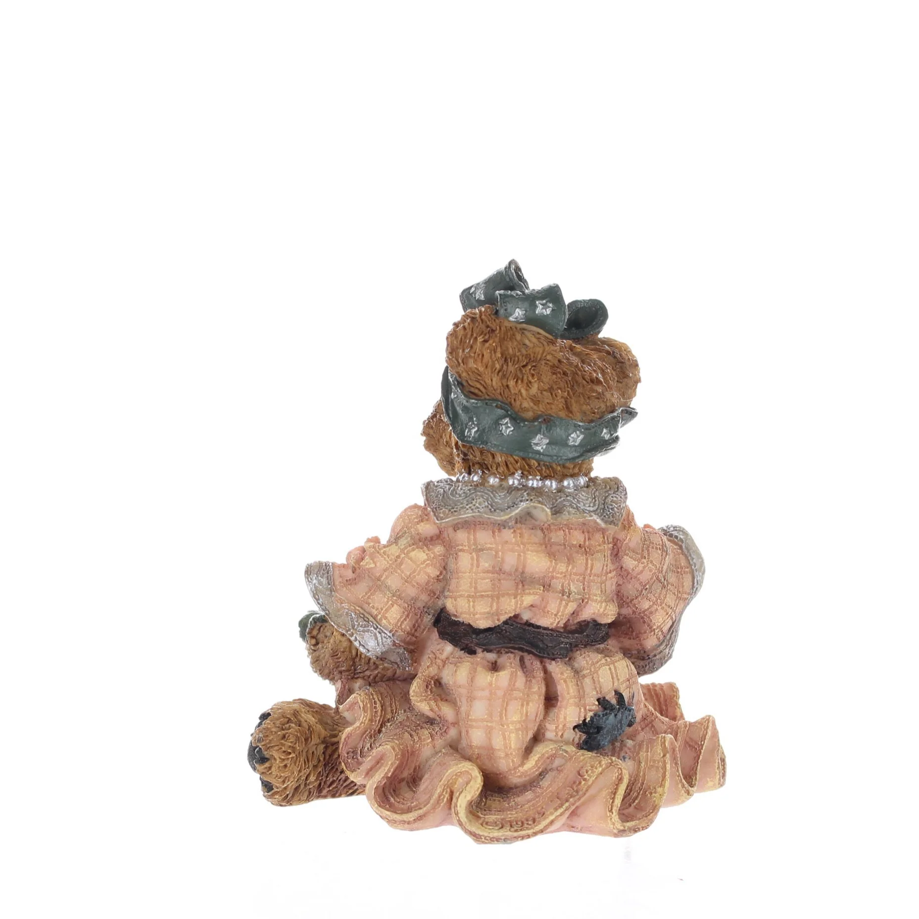 The Bearstone Collection Vintage  Resin Figurine Justinaâ€¦The Message "Bearer" - Image 4