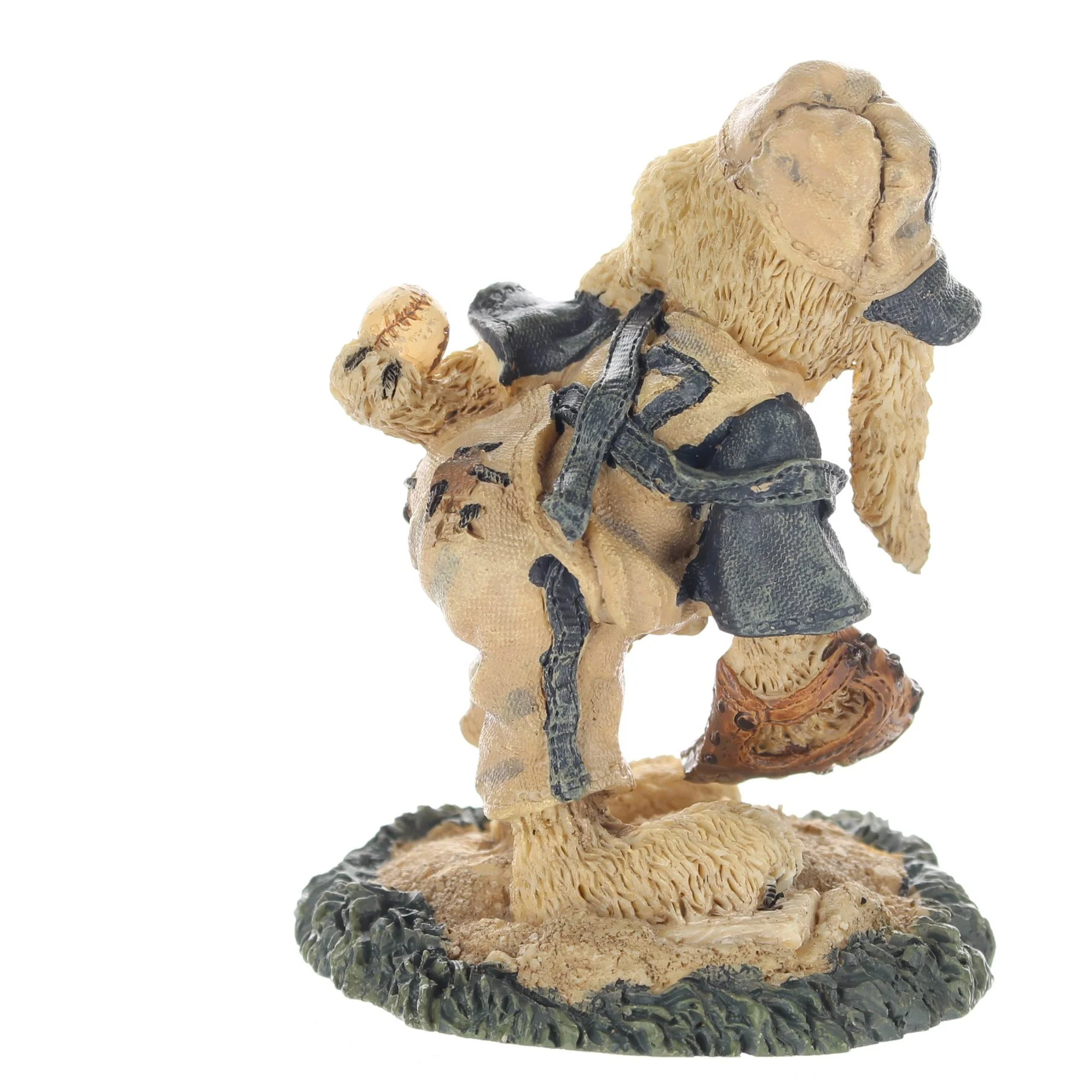 The Bearstone Collection Vintage 1994 Resin Figurine Leftyâ€¦On The Mound 2253 - Image 5