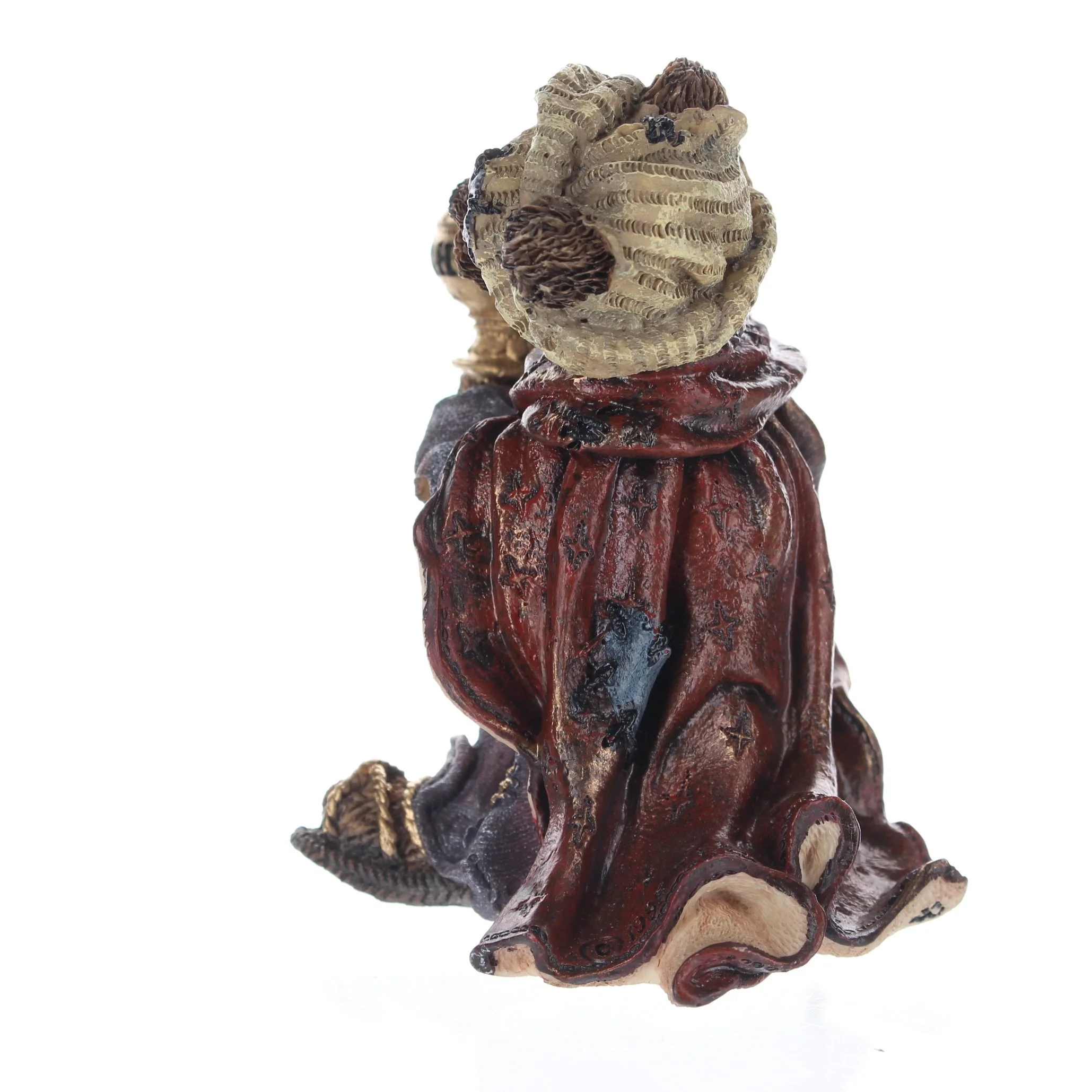 The Bearstone Collection Vintage 1995 Resin Figurine Raleigh As Balthasar W/Myrrh - Image 4