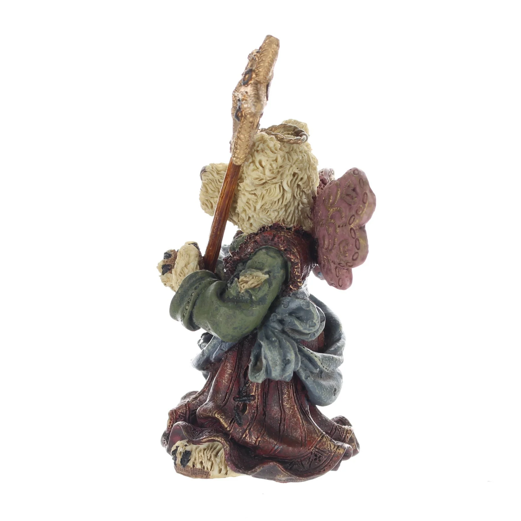 The Bearstone Collection Vintage  Resin Figurine Serendipity as The Guardian Angel - Image 3