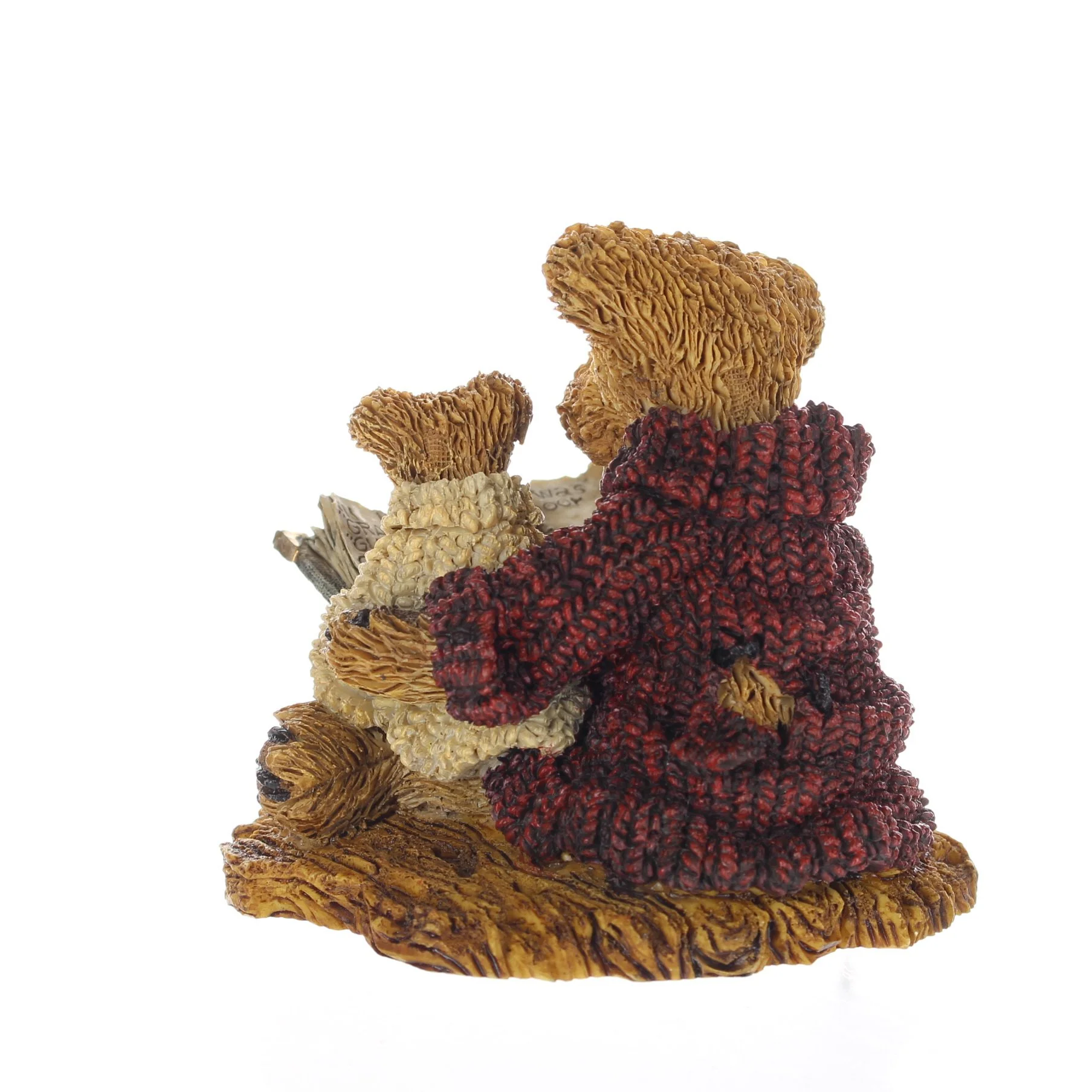 The Bearstone Collection Vintage 1993 Resin Figurine Ted & Teddy 2223 - Image 4