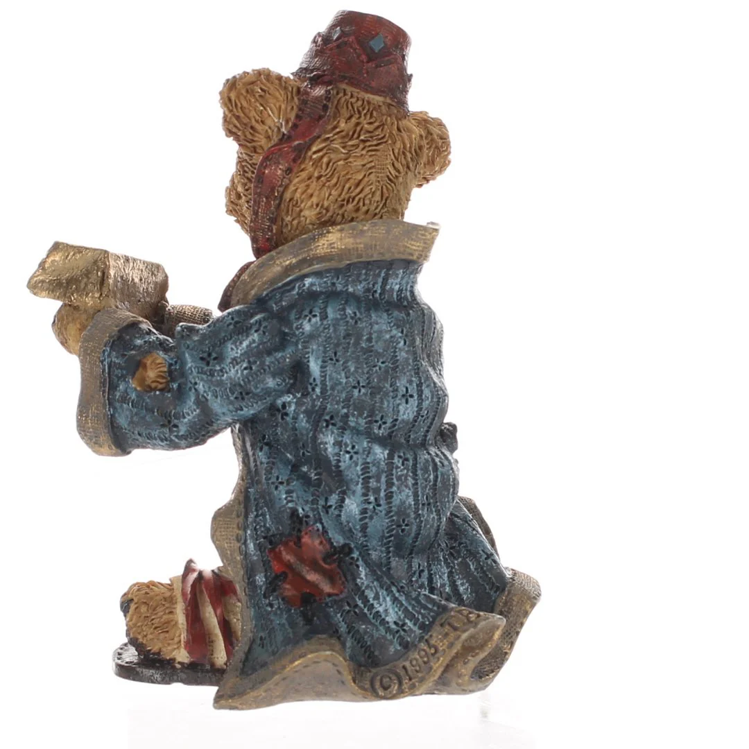 The Bearstone Collection Vintage 1995 Resin Figurine Wilsonâ€¦As Melchior W/Gold - Image 4