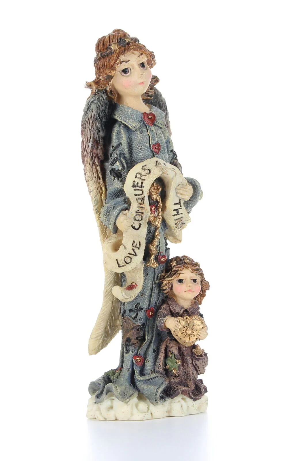 Boyds Bears & Friends Folkstone Resin Figurine Angel of Love Style# 2821 No Box - Image 8